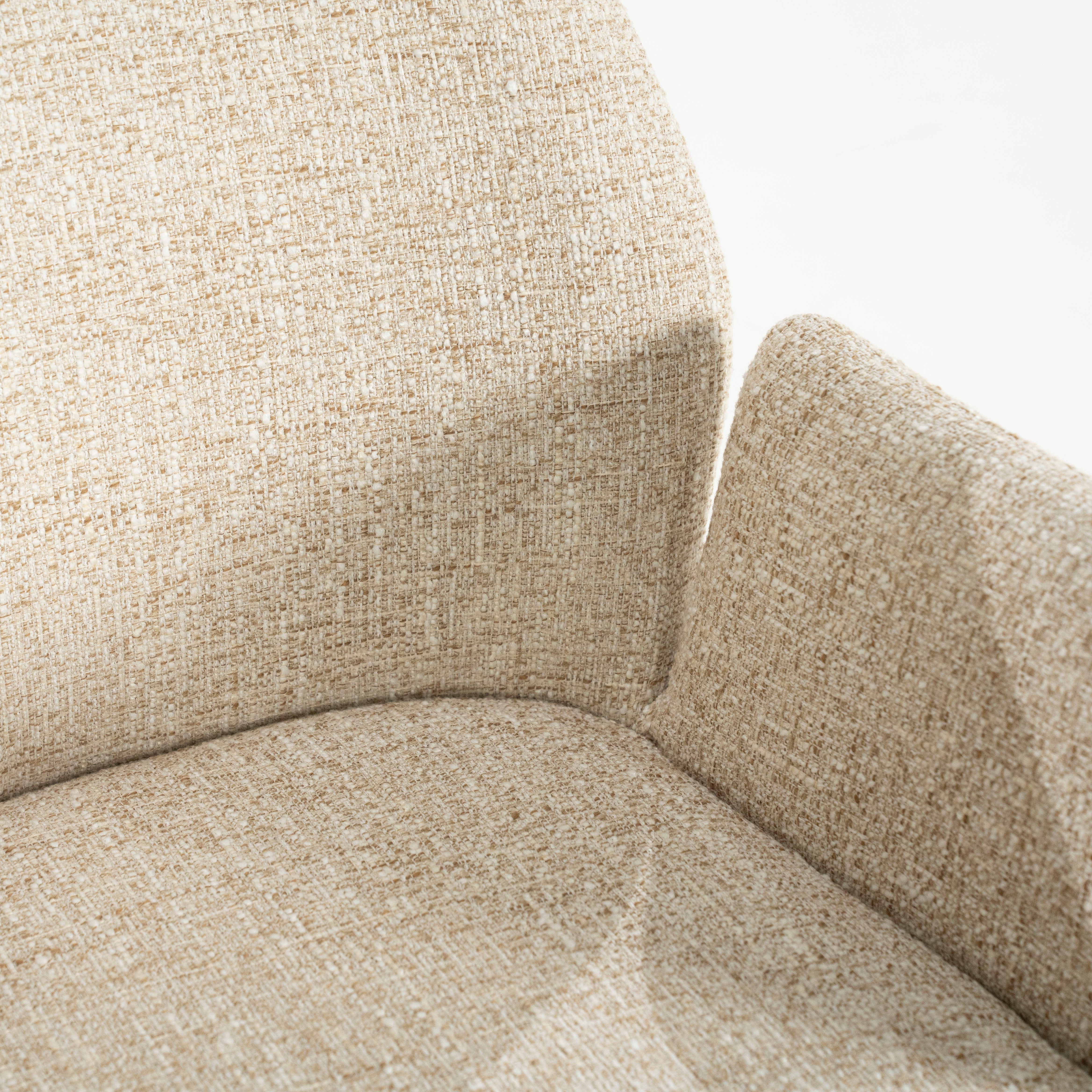 INDY Chair Cream with Black Base