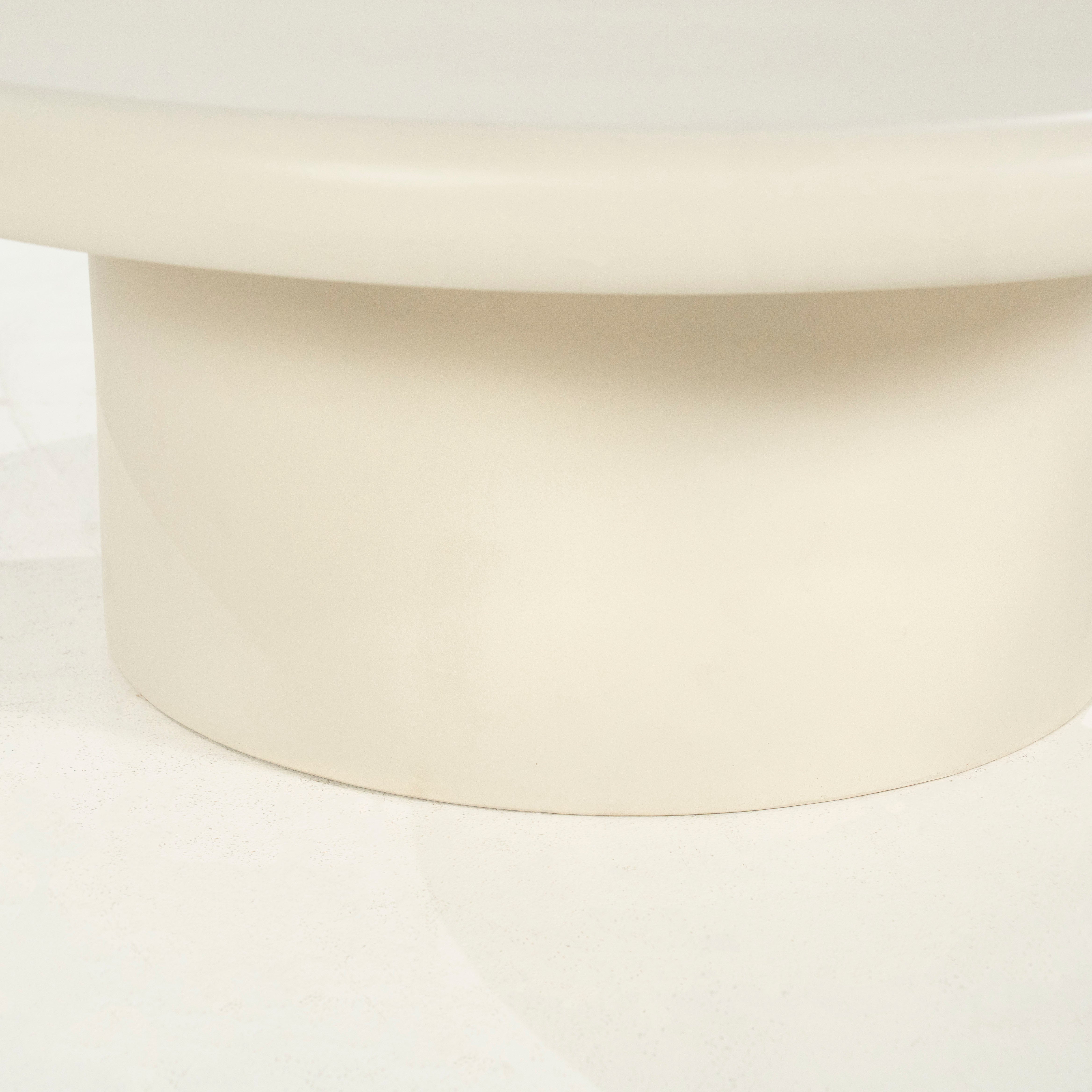 Kaffeetisch JADE cremefarben