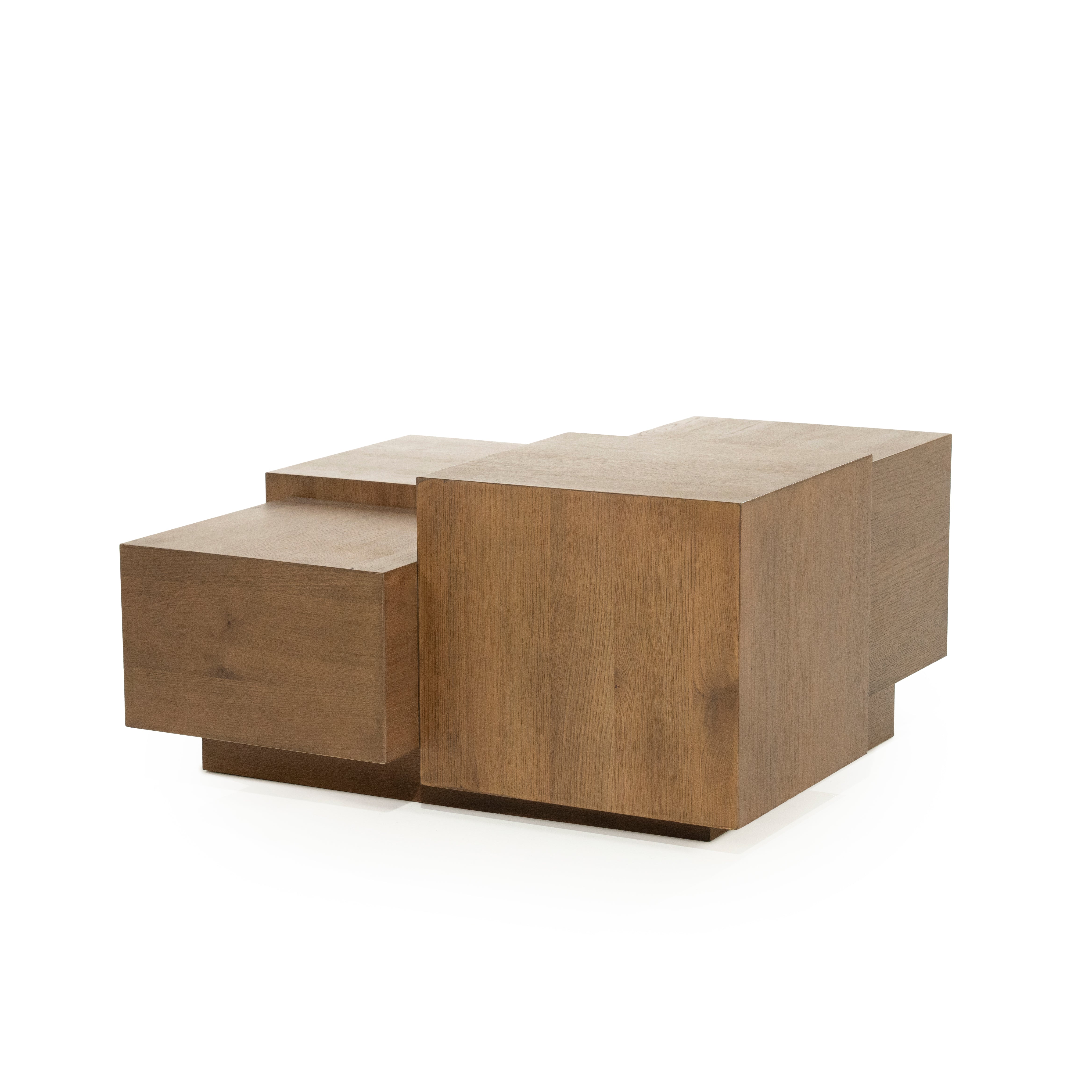 QUINTEN Dark Oak Veneer Coffee Table
