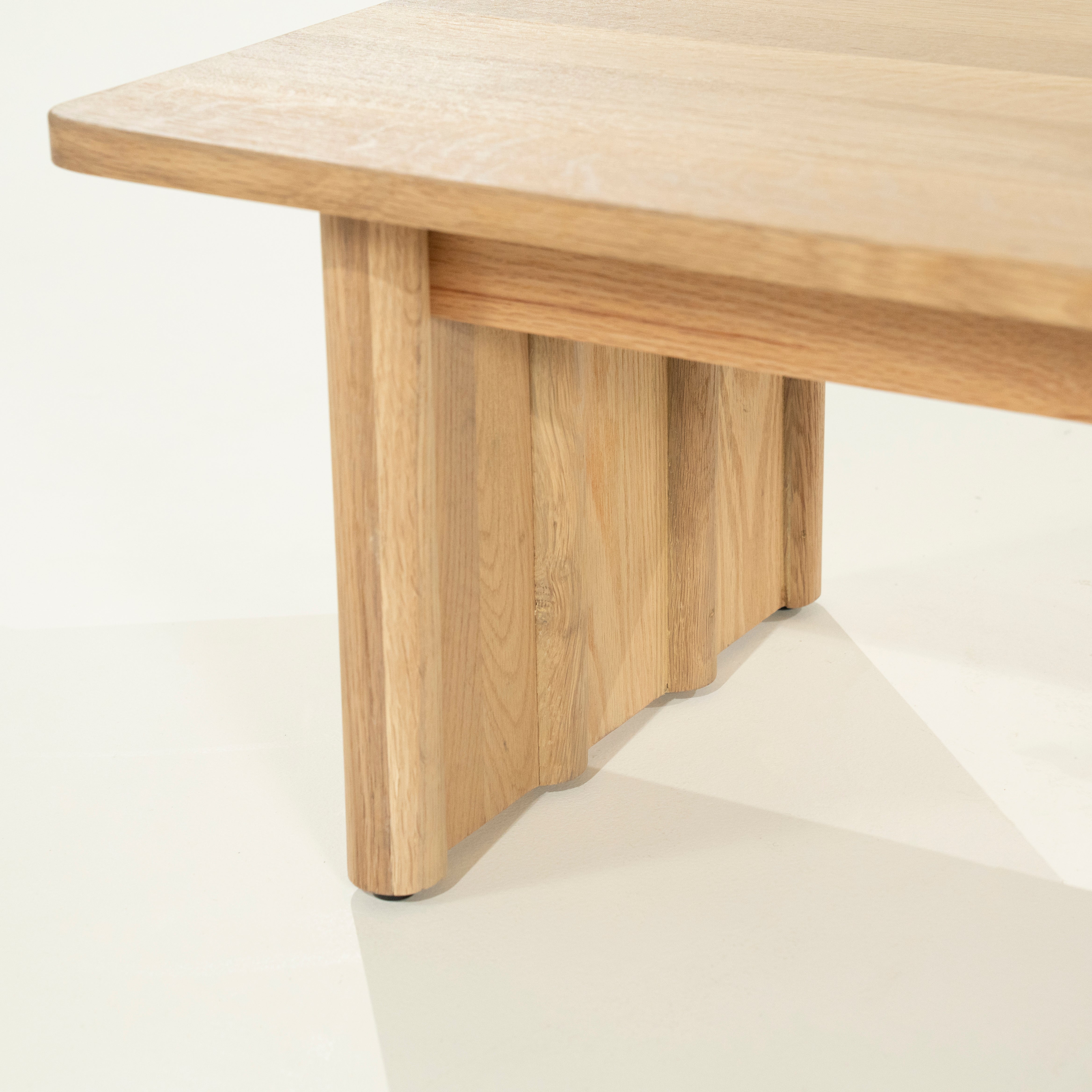 JAKE oak wood coffee table