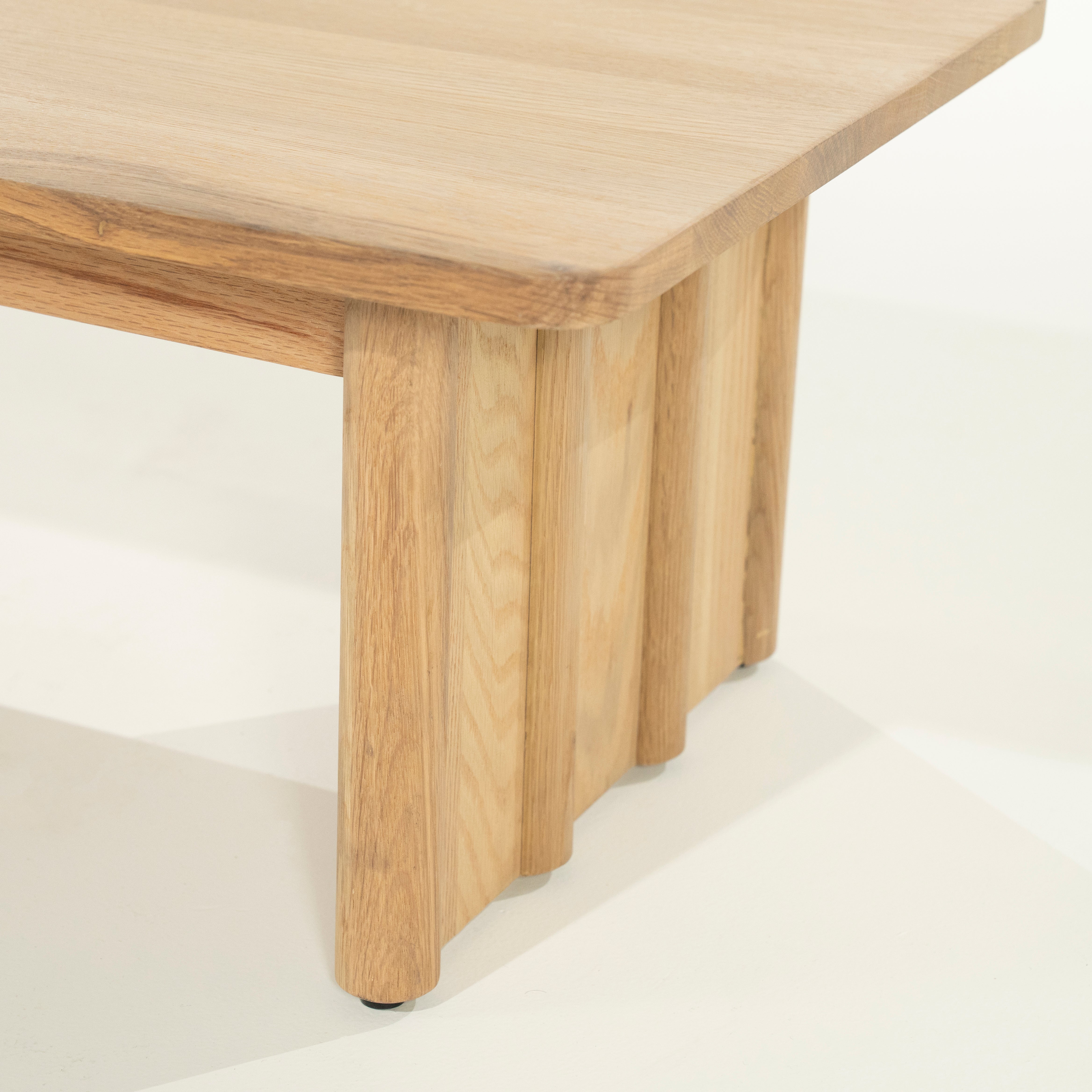 JAKE oak wood coffee table