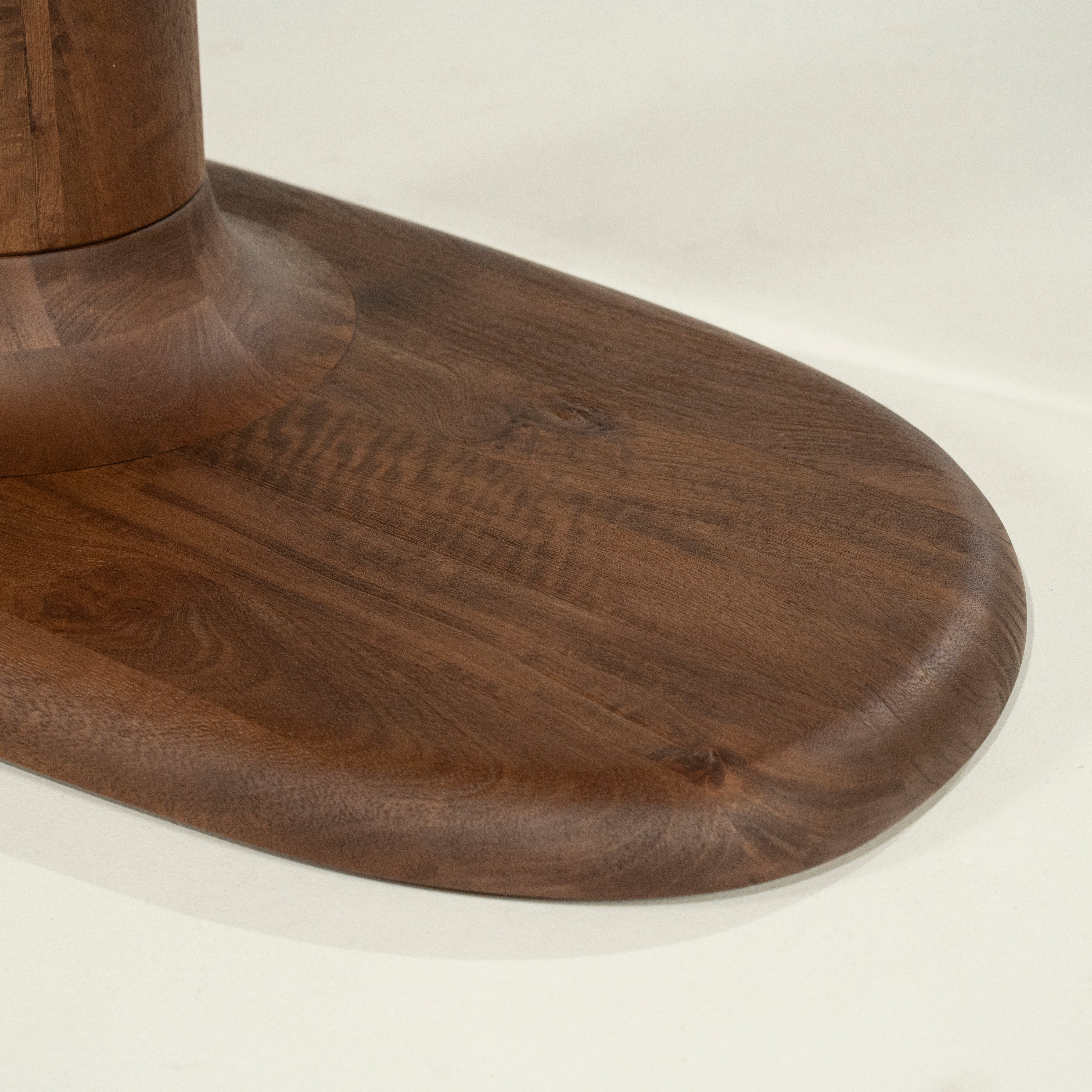 Oval Table COCO Dark Brown Mango Wood