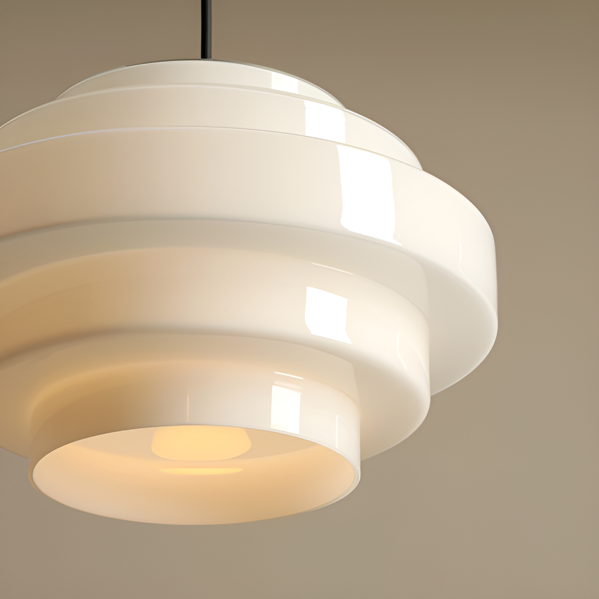 Hanging lamp milk filo