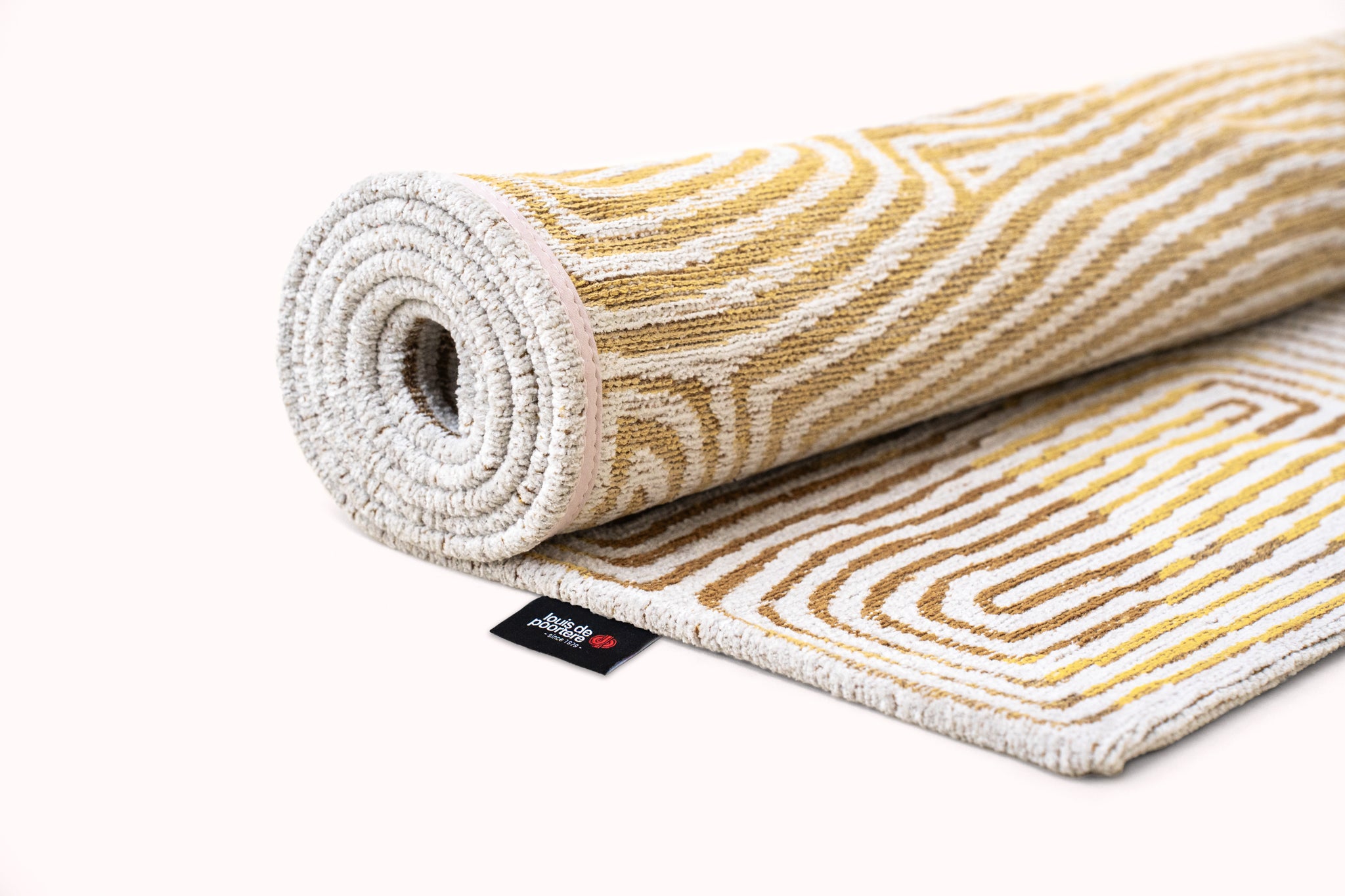 CORAL YELLOW HIPPY rug yellow-beige