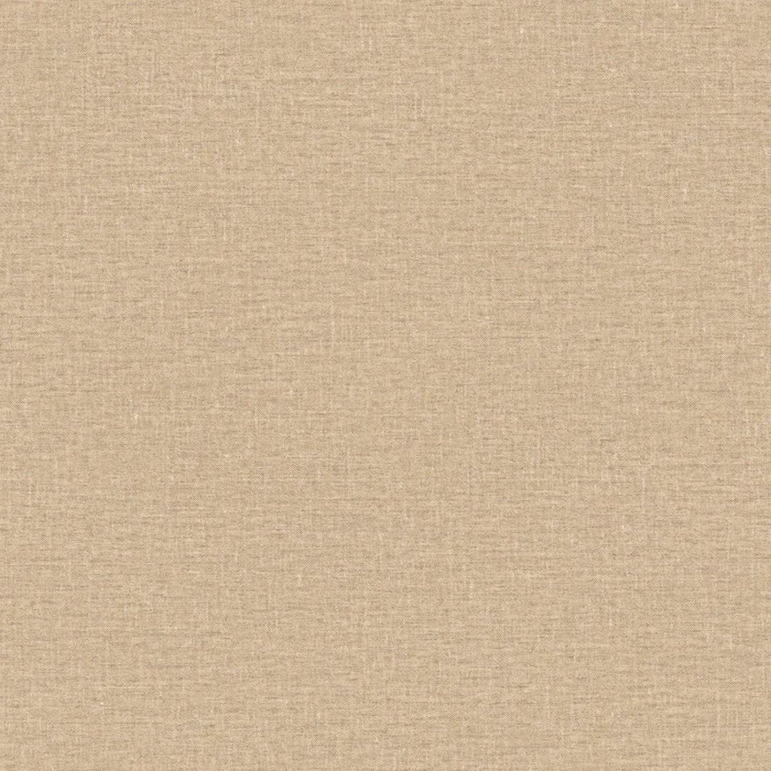 Structural vinyl wallpaper resembling linen canvas LINA - BEIGE beige
