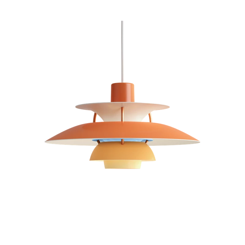 Lampa wisząca PH 5 pomarańczowy