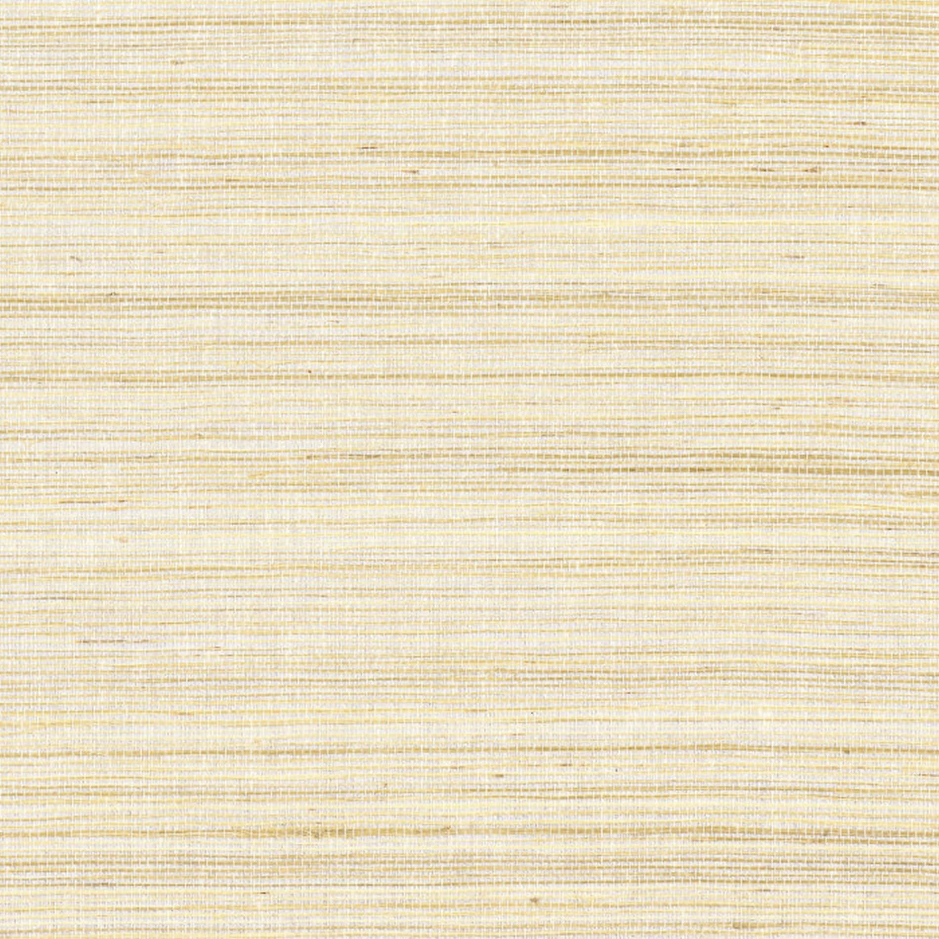Structural plant fiber wallpaper PICTA - ECRU yellow beige with gray