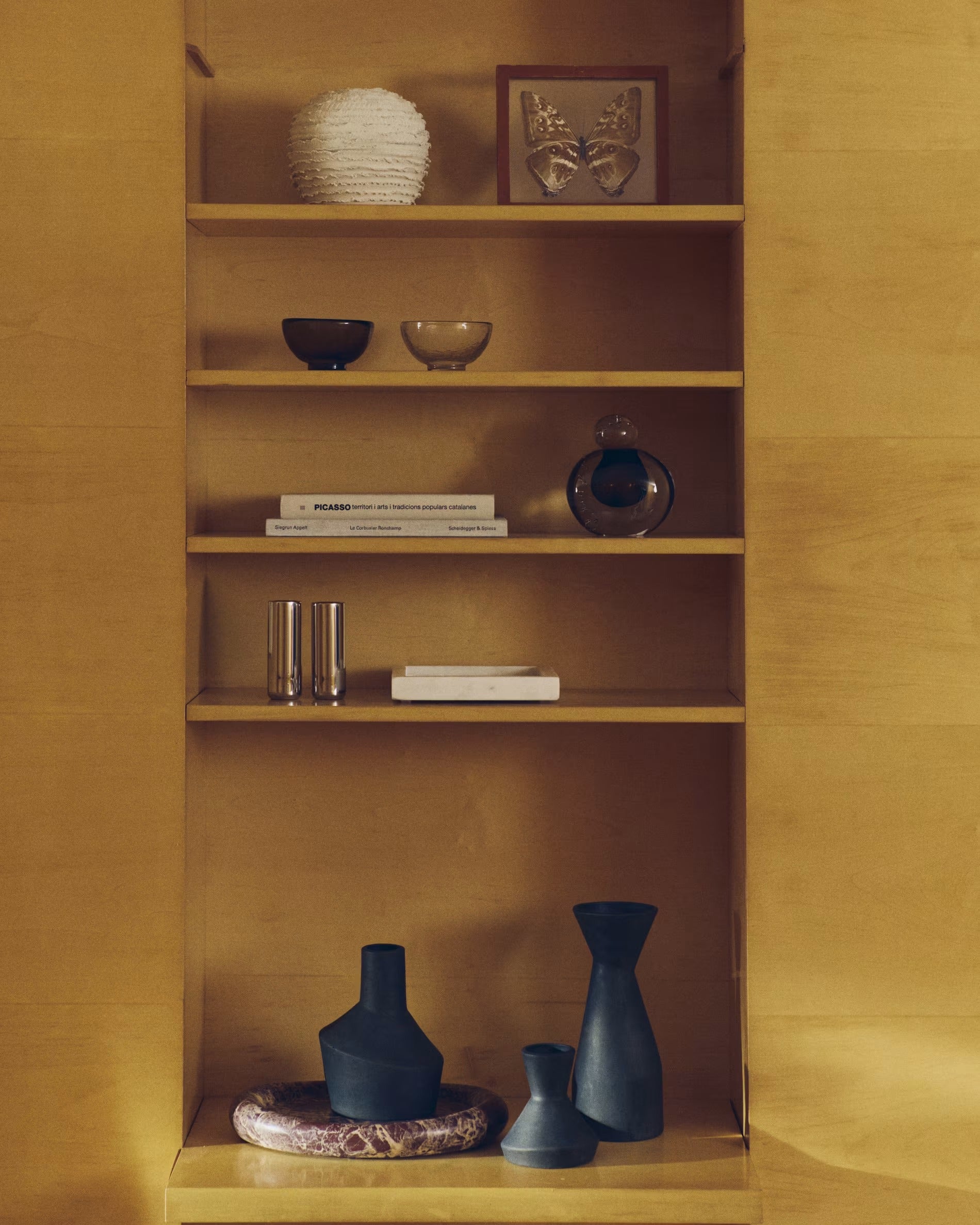 Lenorel tray burgundy marble