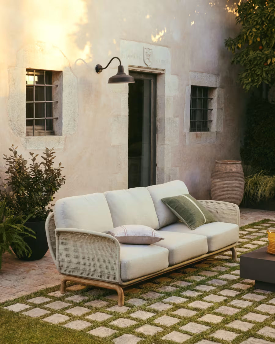 3-Sitzer Garten-Sofa ALIPA beige