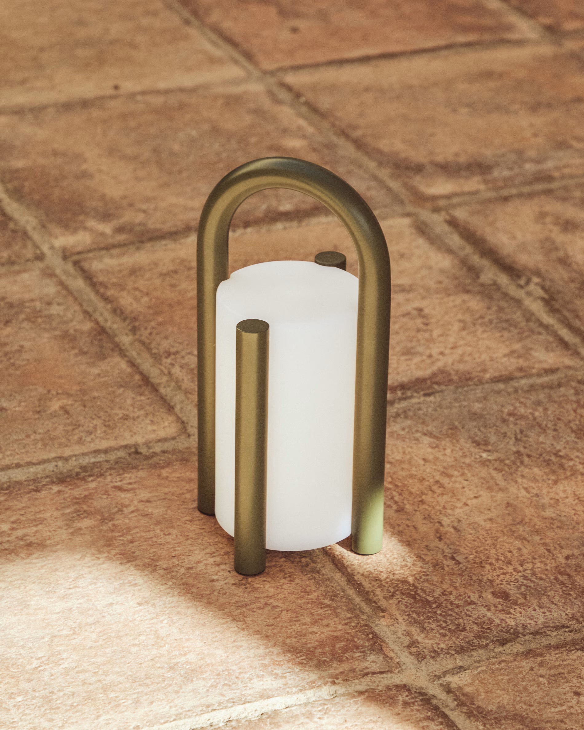 Portable Garden Lamp LEROS Green