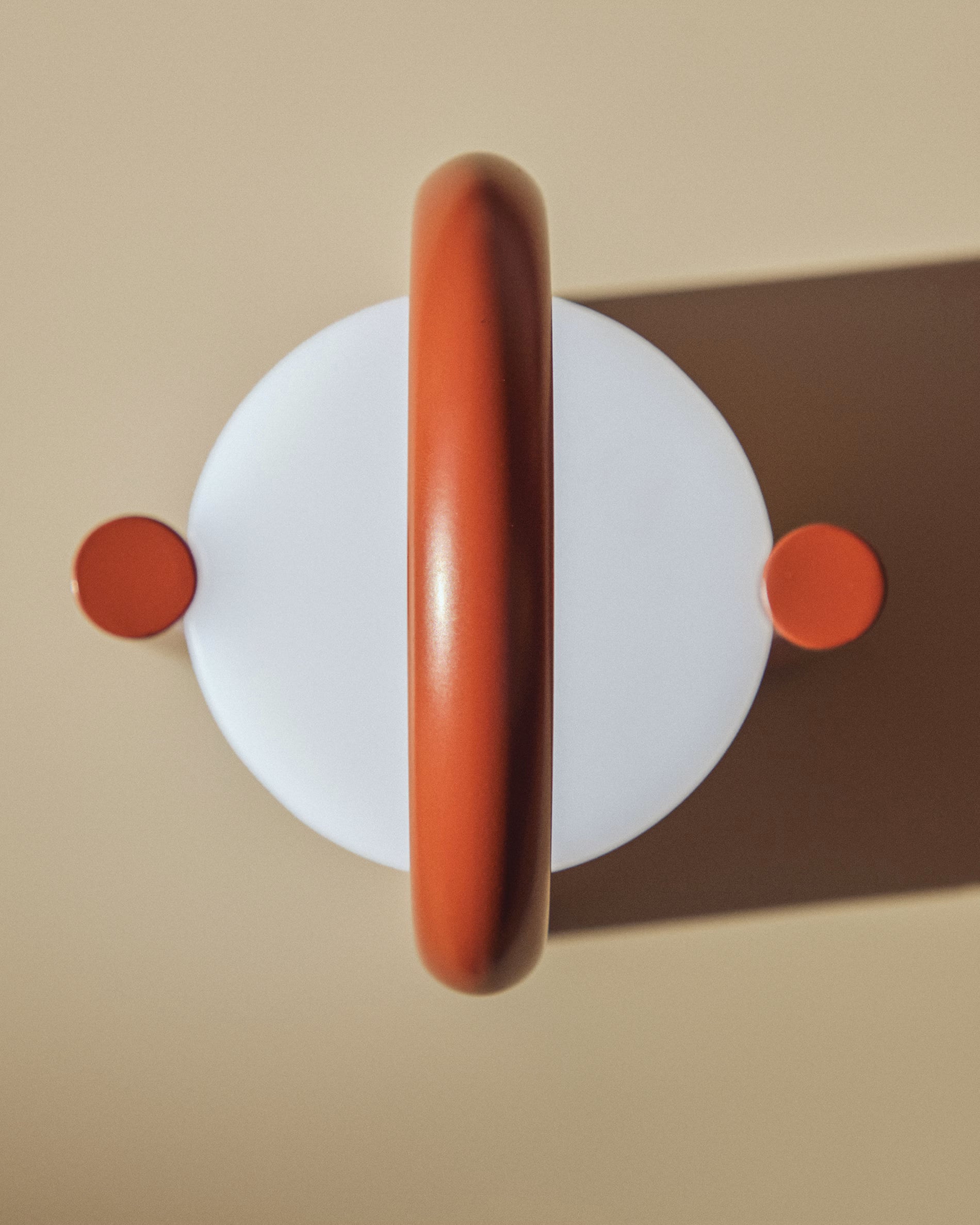 Portable Garden Lamp LEROS terracotta