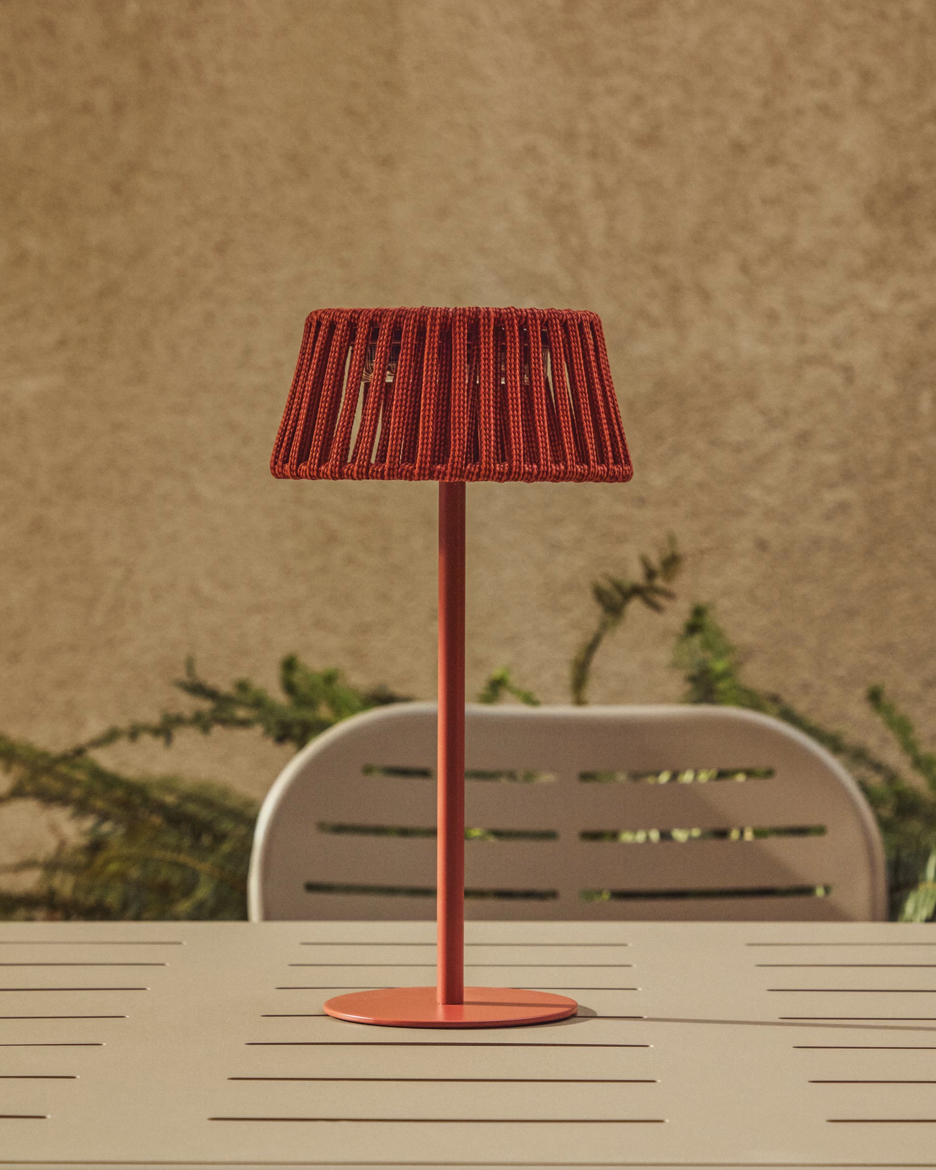 ALDET Terracotta Solar Garden Lamp
