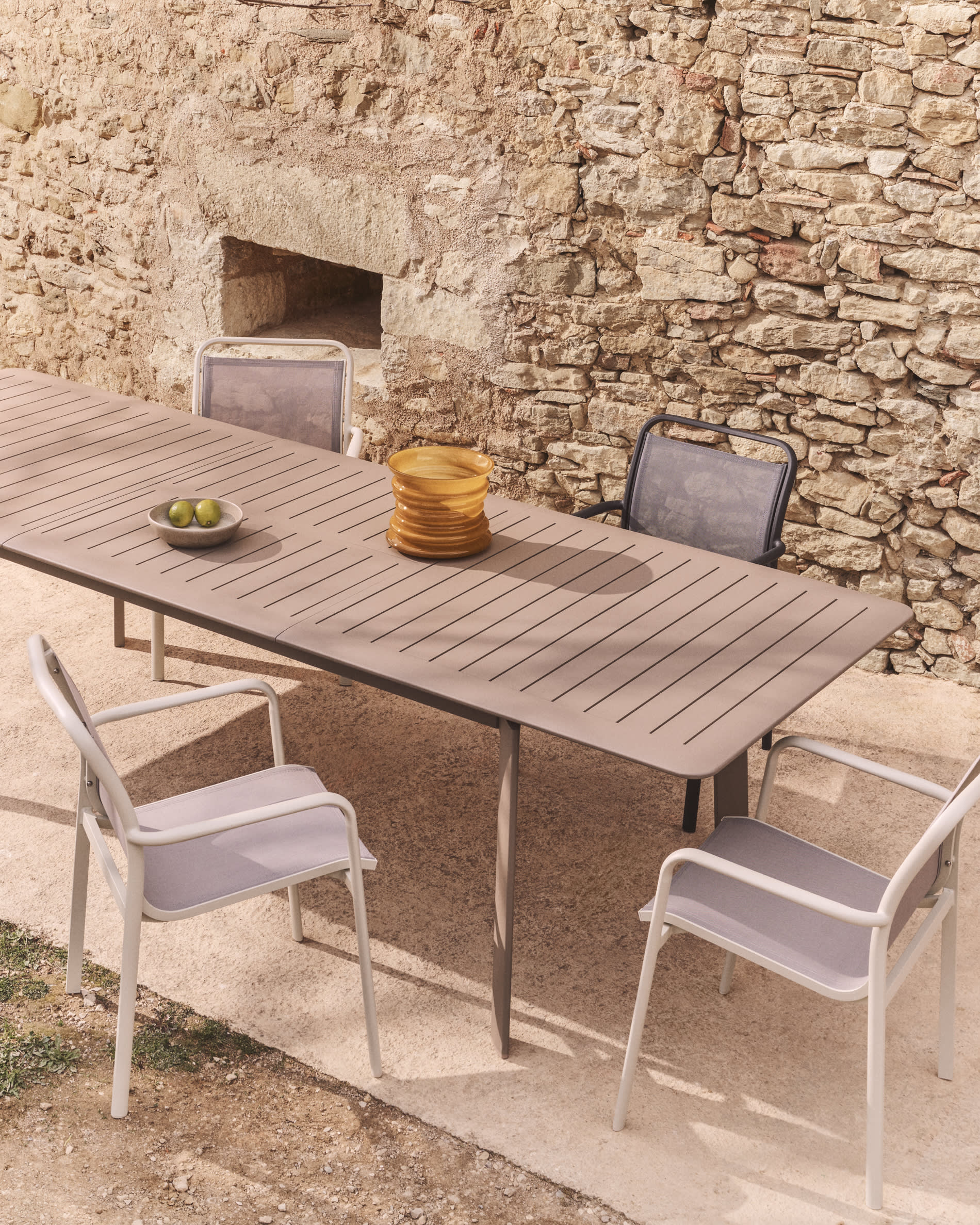 LURI ecru garden chair