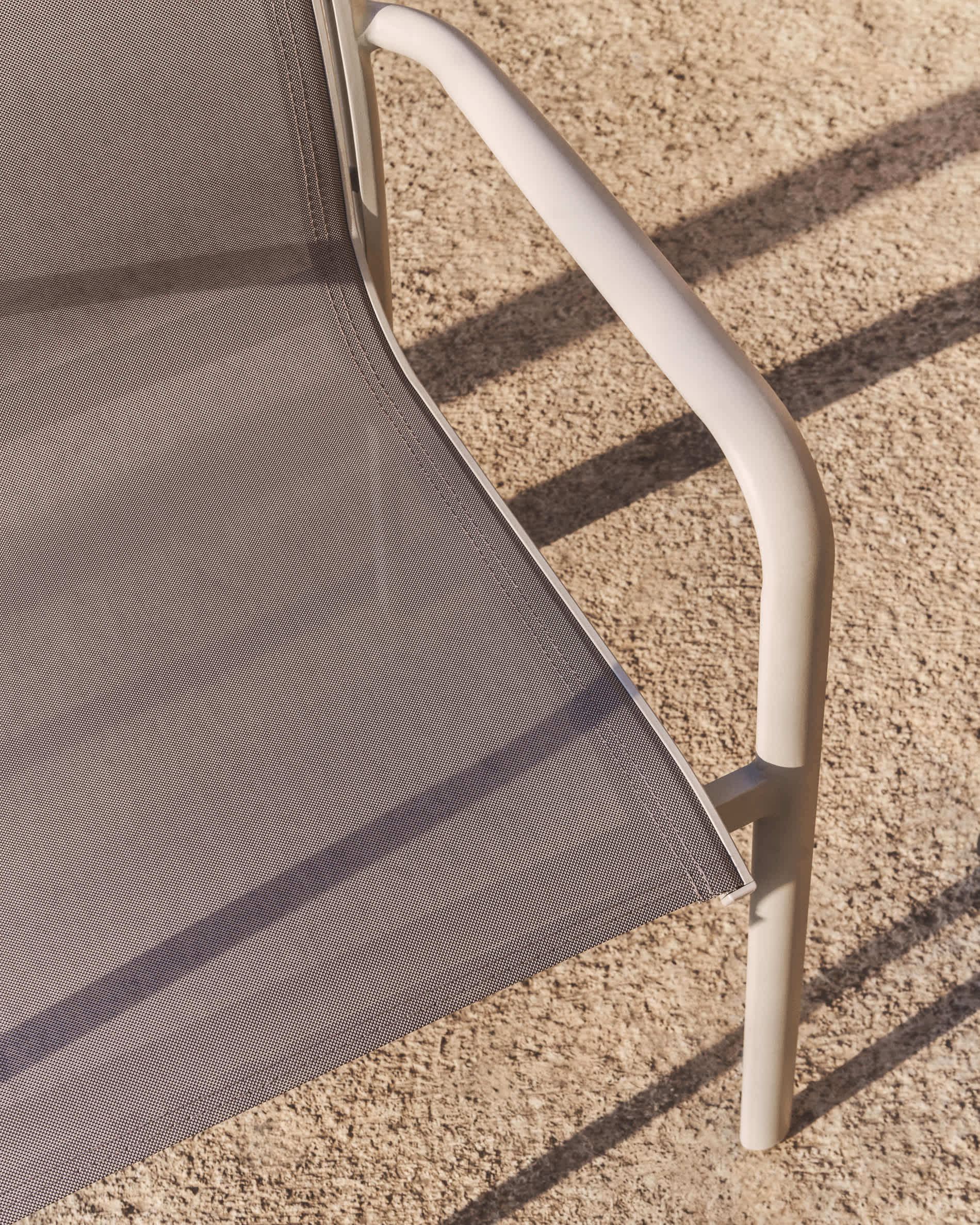 LURI ecru garden chair