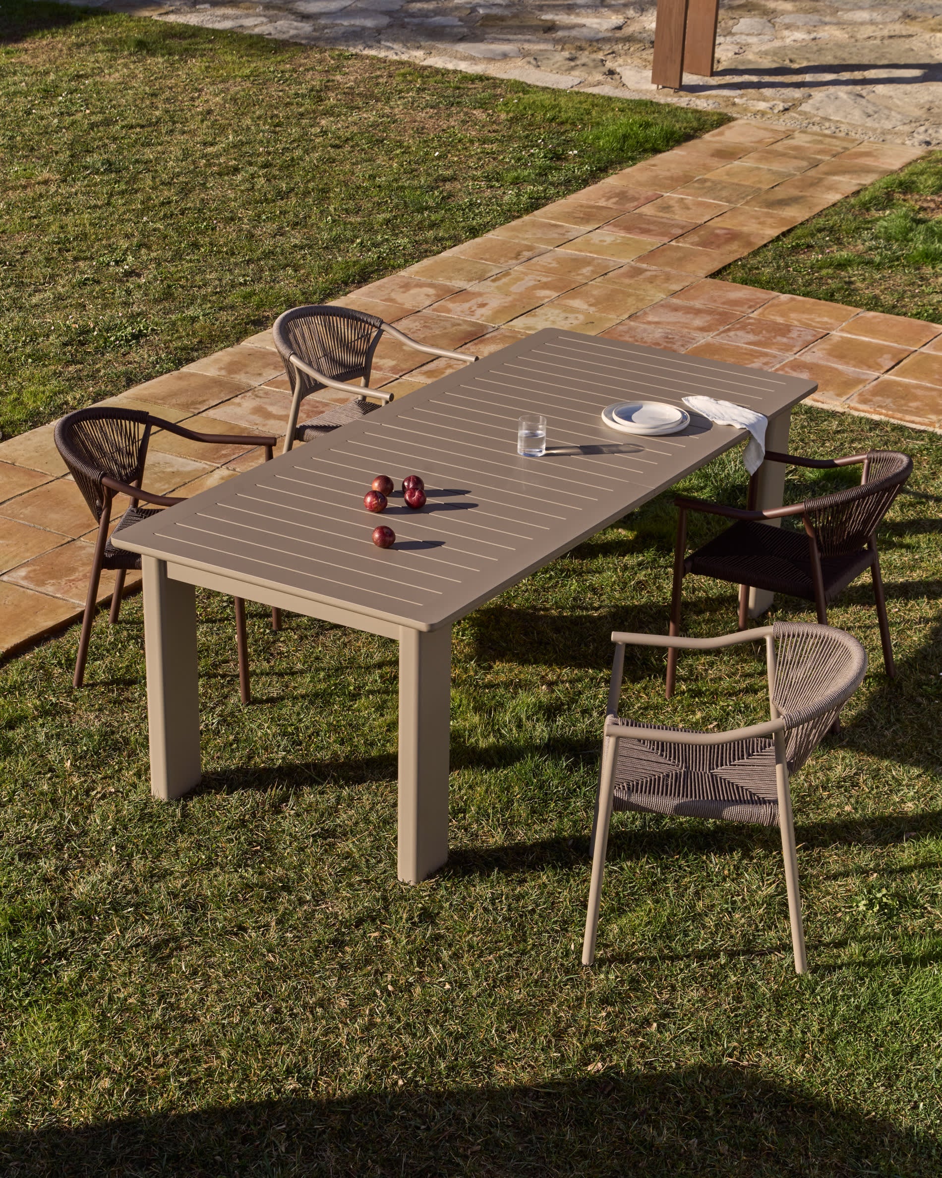 Gartenstuhl LIVADIA taupe