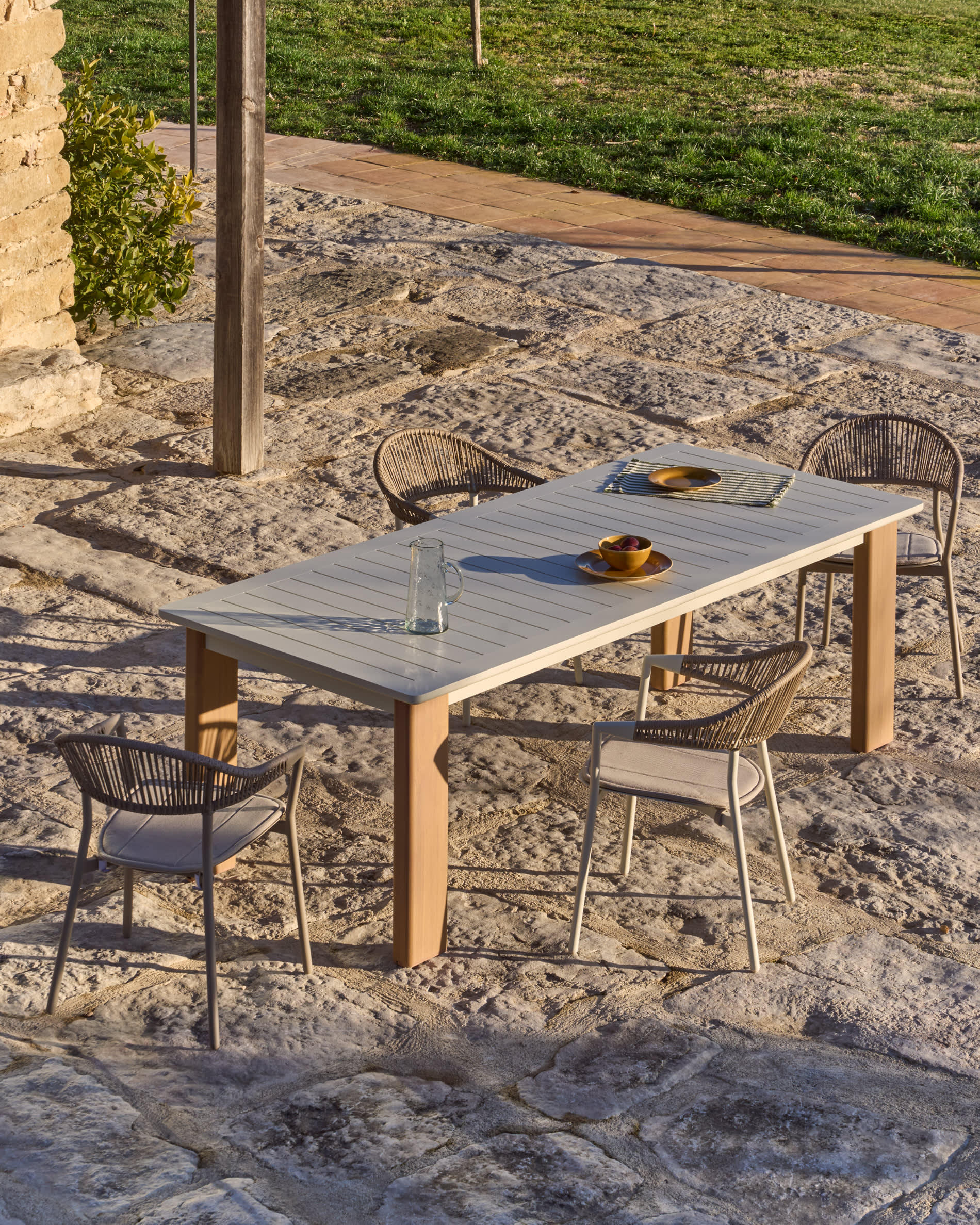 Gartenstuhl ALIMIA taupe