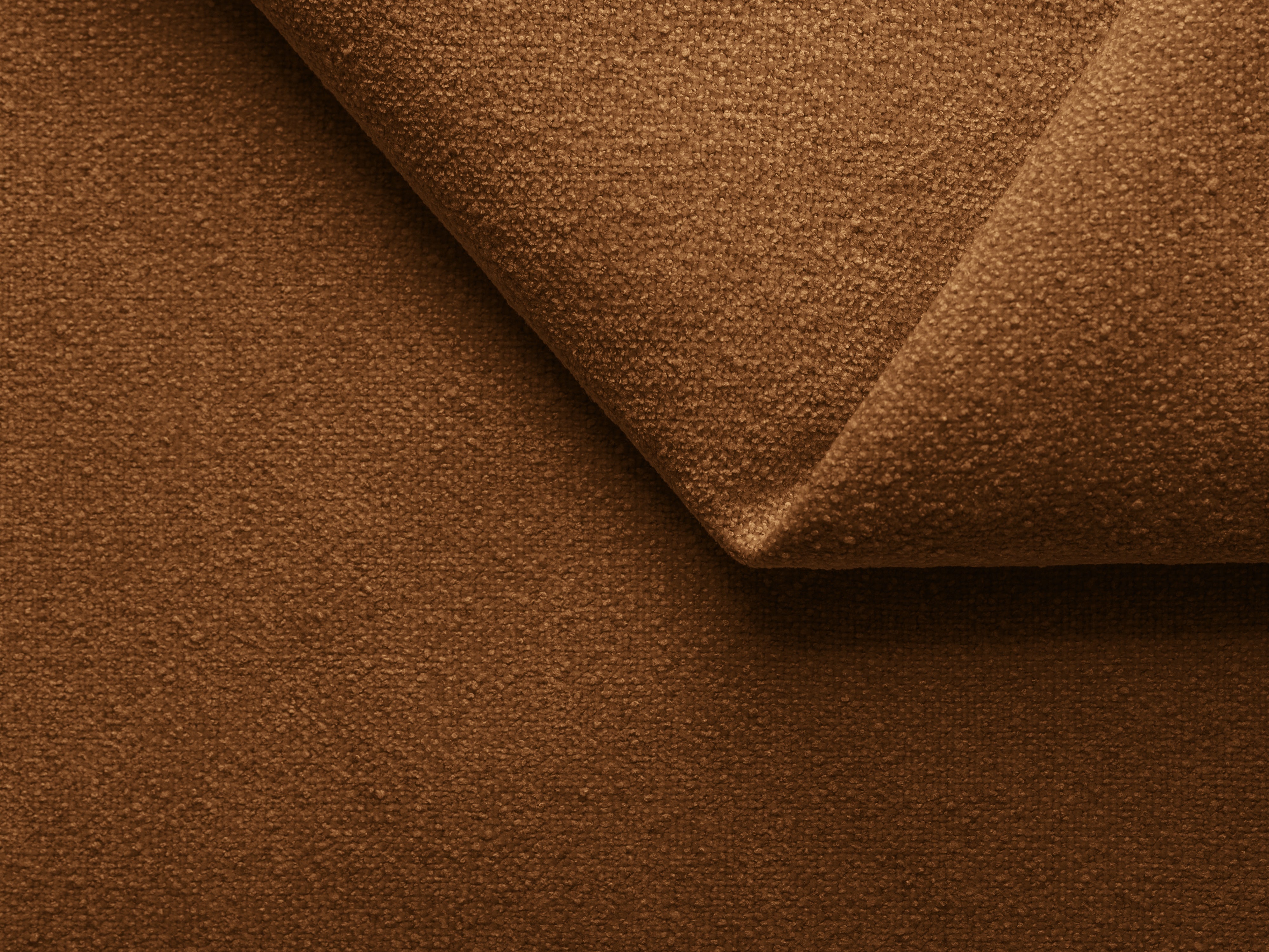 Modulares 3-Sitzer Sofa AILANI Terrakotta Boucle