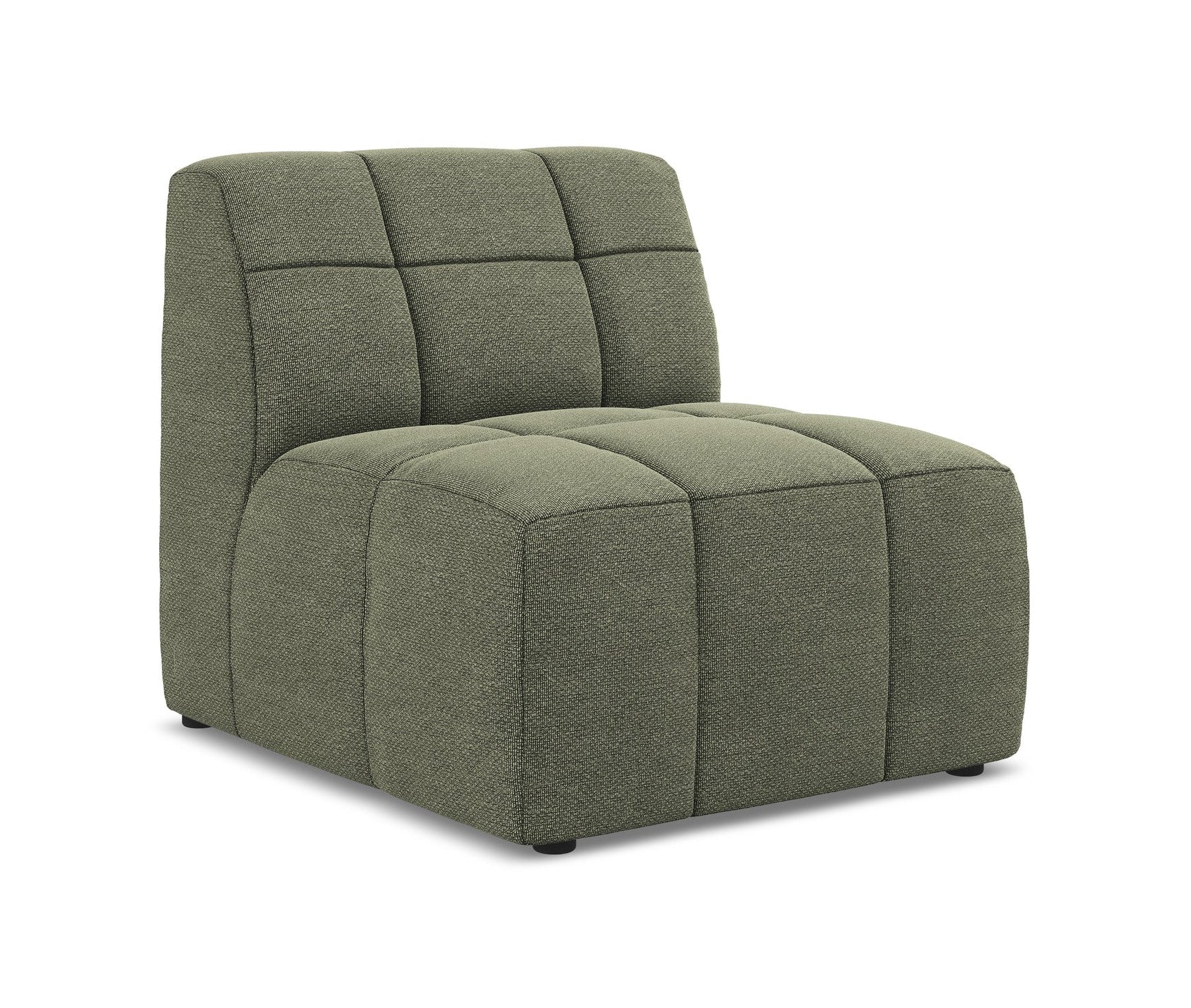 Sessel / Modul ALOHA olivgrüner Boucle