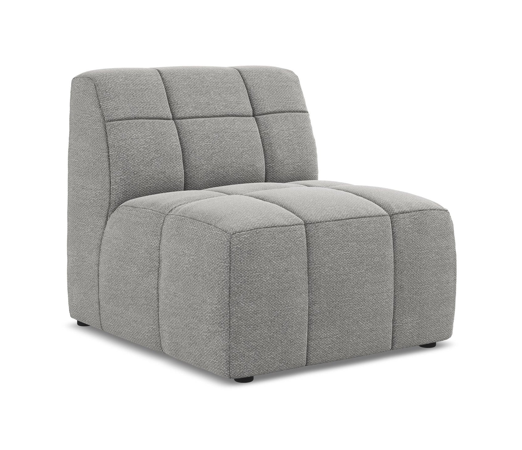 Sessel / Modul ALOHA hellgrau Boucle