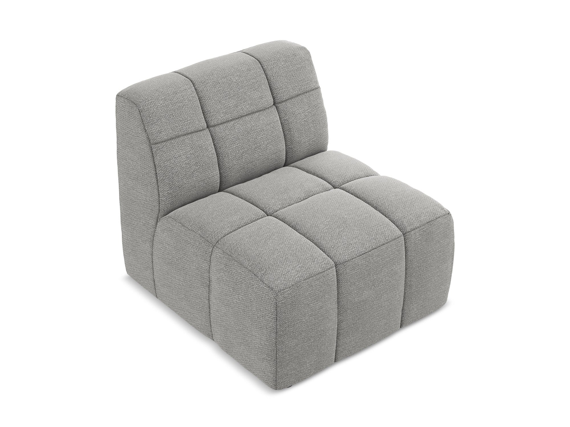 Sessel / Modul ALOHA hellgrau Boucle