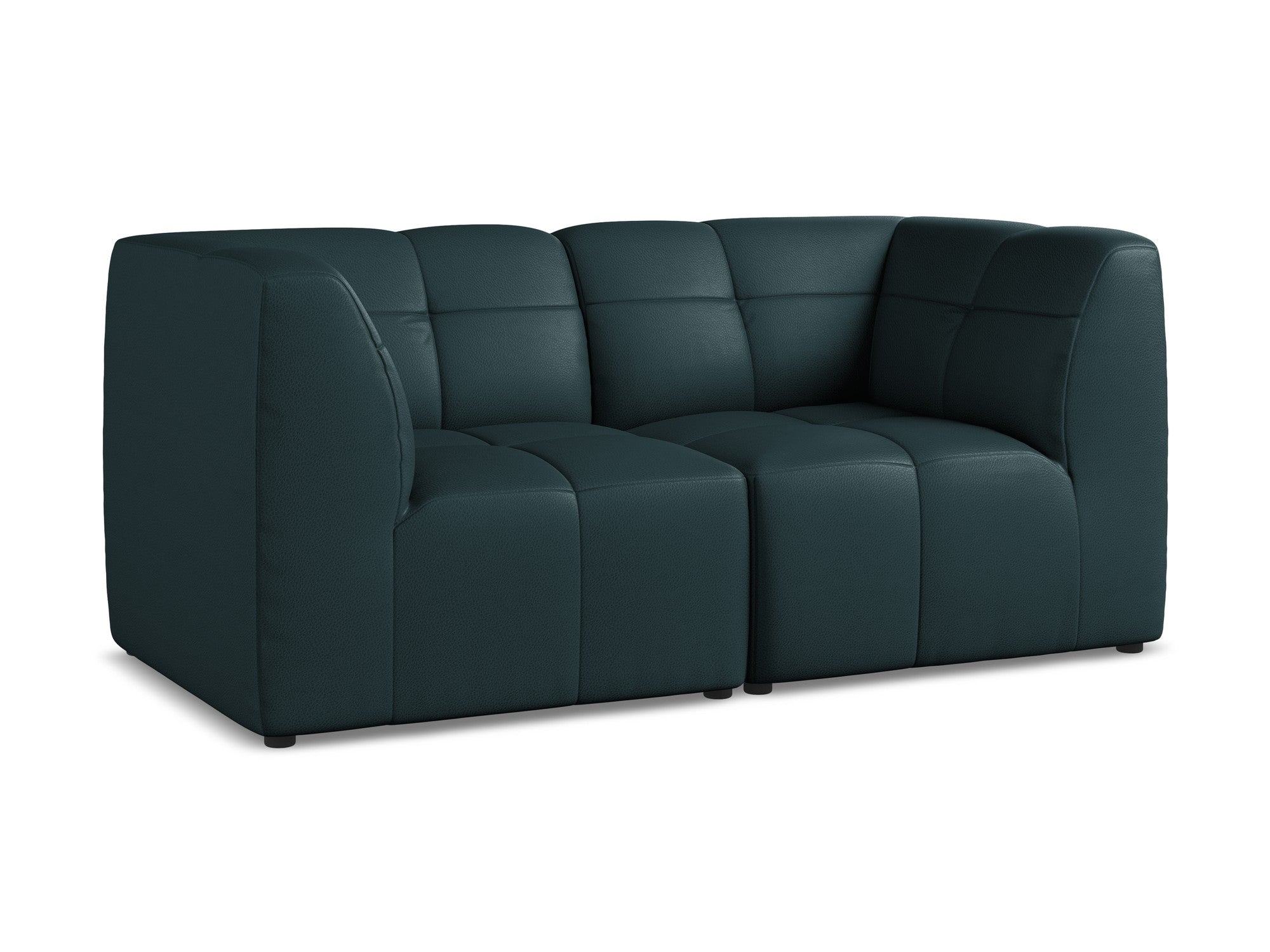 Modular 2-Seater Sofa ALOHA Sea Green Eco-Leather