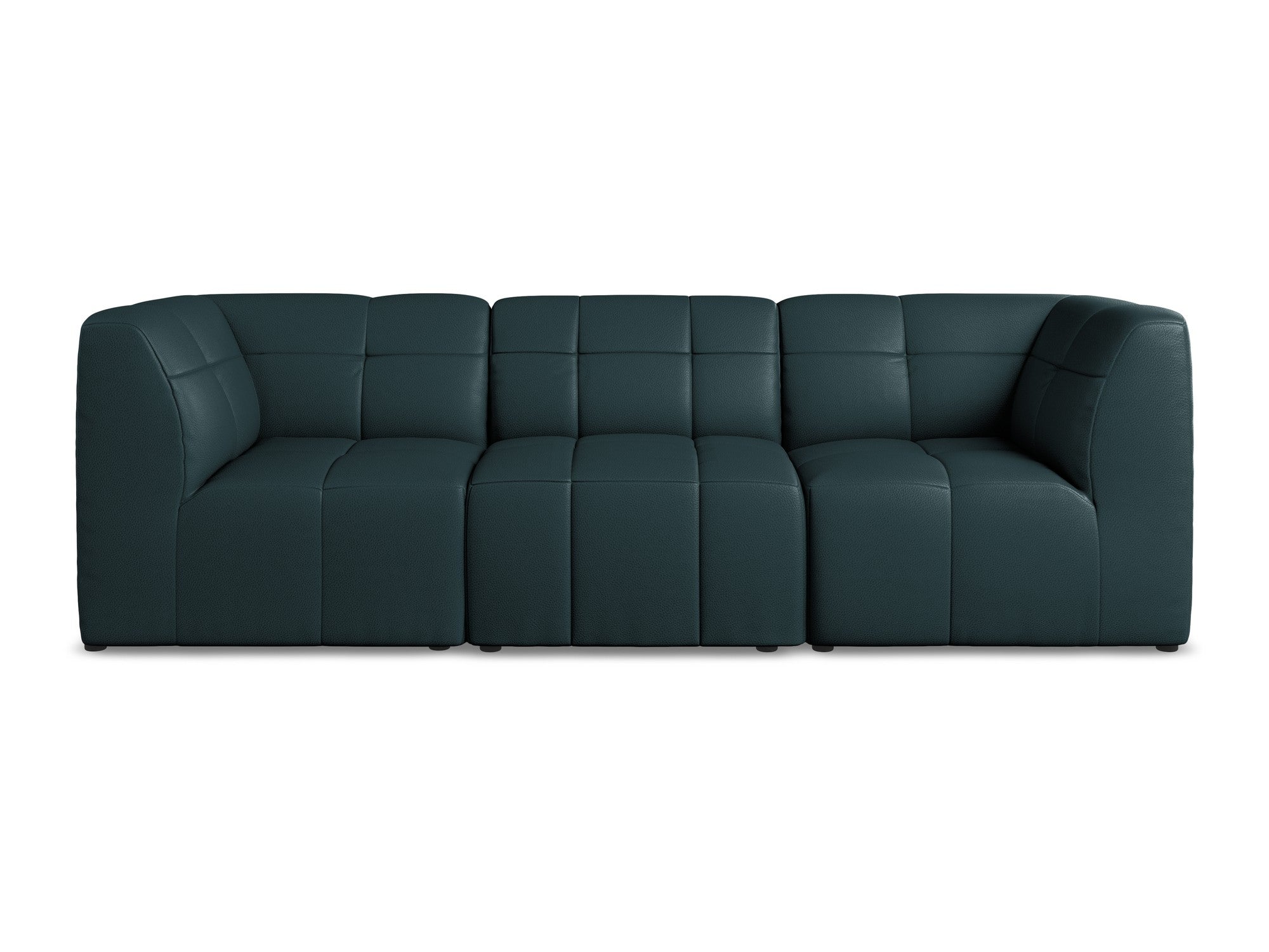 Modulares 3-Sitzer-Sofa ALOHA aus Meeres-Kunstleder