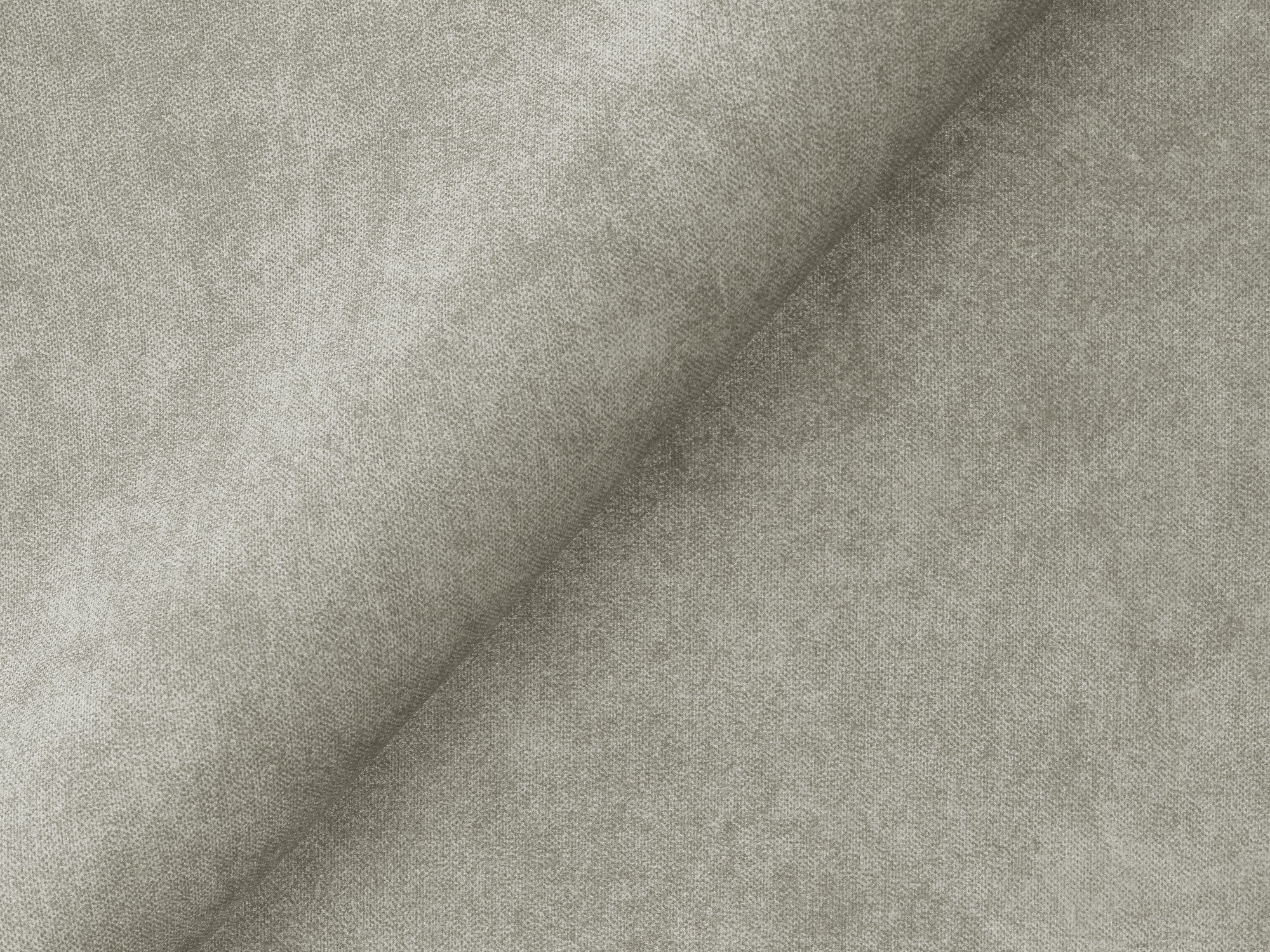 Modulares Samtsofa für 3 Personen ALOHA hellgrau