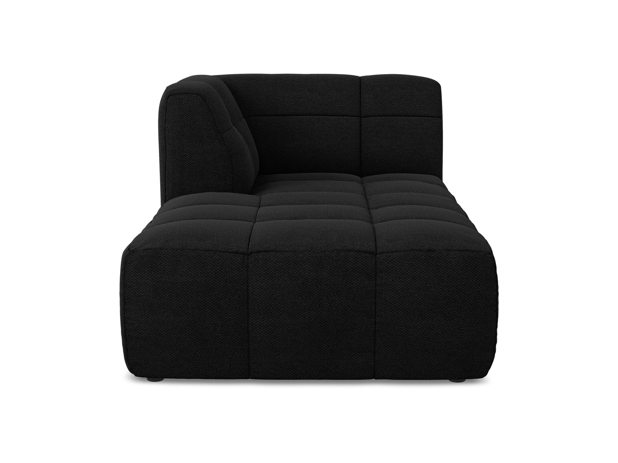 Szezlong links ALOHA schwarz Boucle