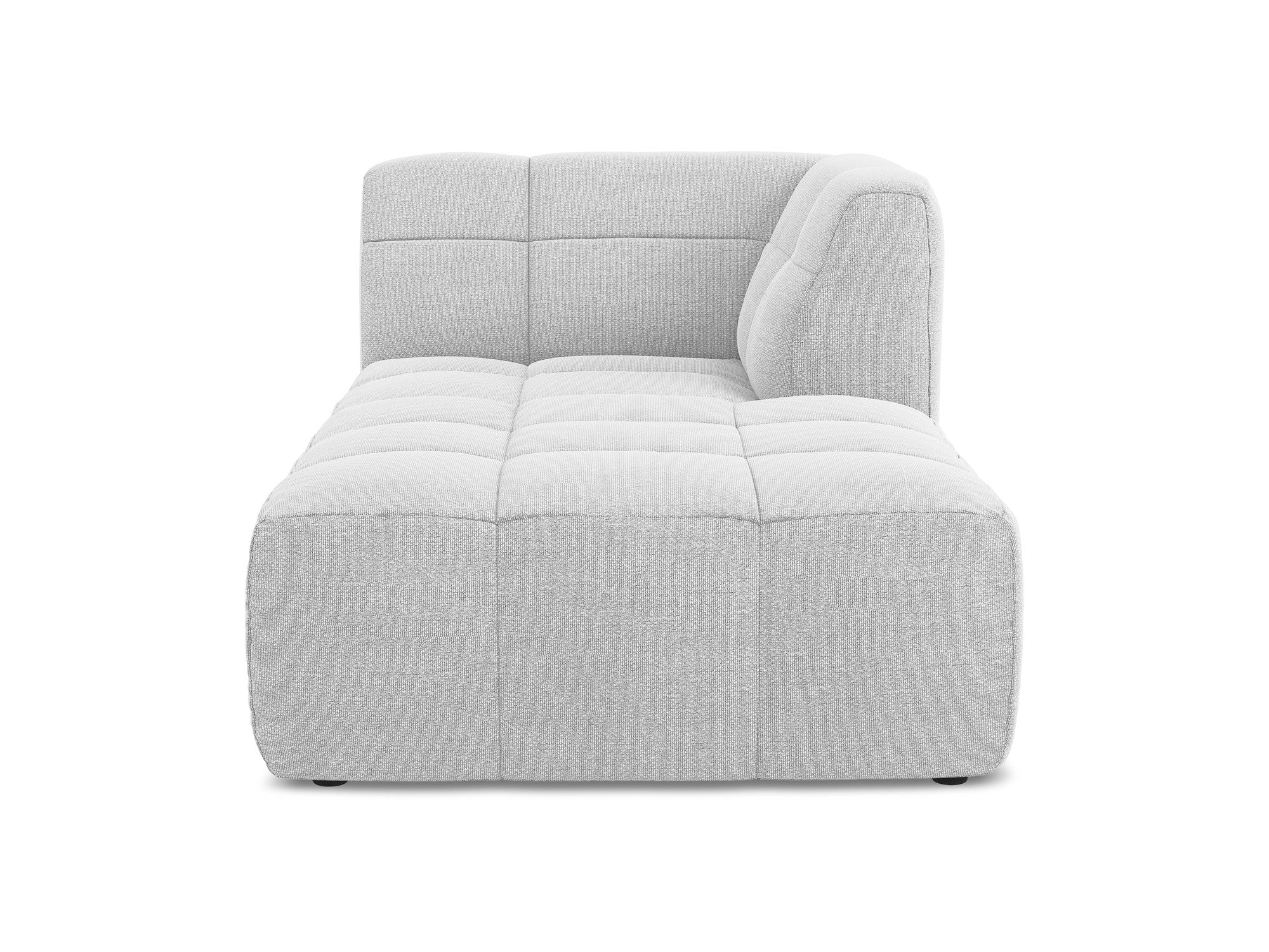 Rechtsseitiger Szezlong ALOHA silberner Boucle