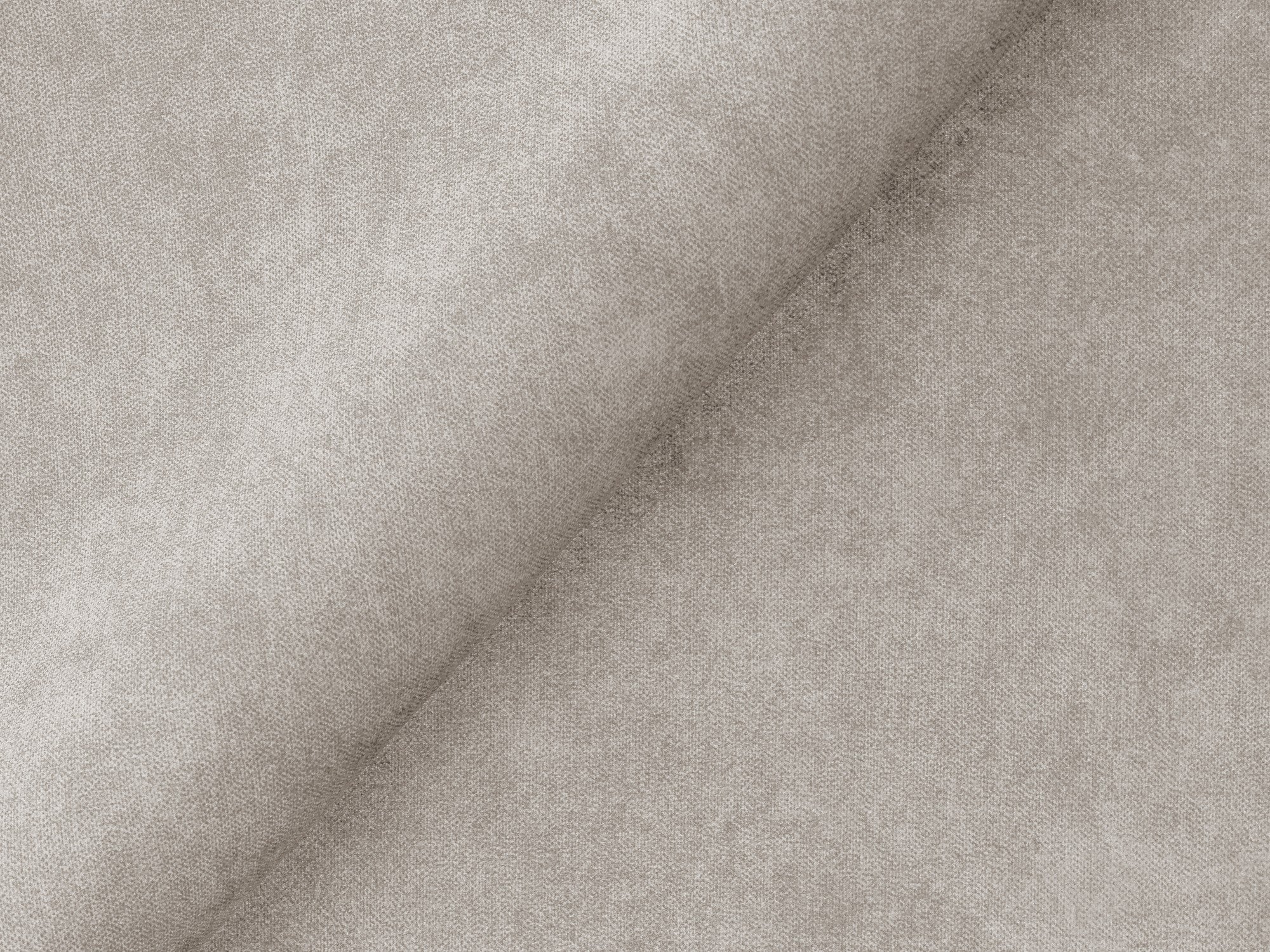 Modularer Samt-Ecksofa linksseitig für 3 Personen ALOHA hellbeige