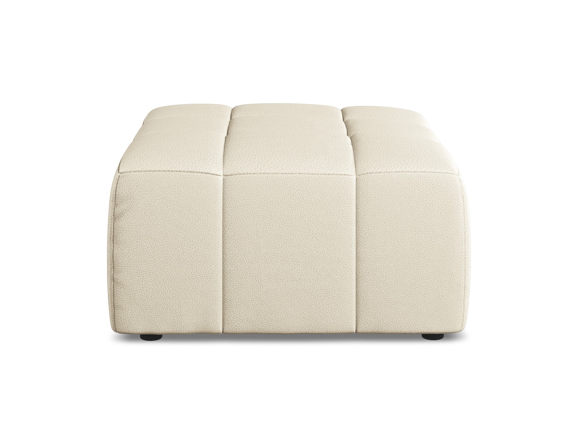 Pouf / module ALOHA light beige eco-leather