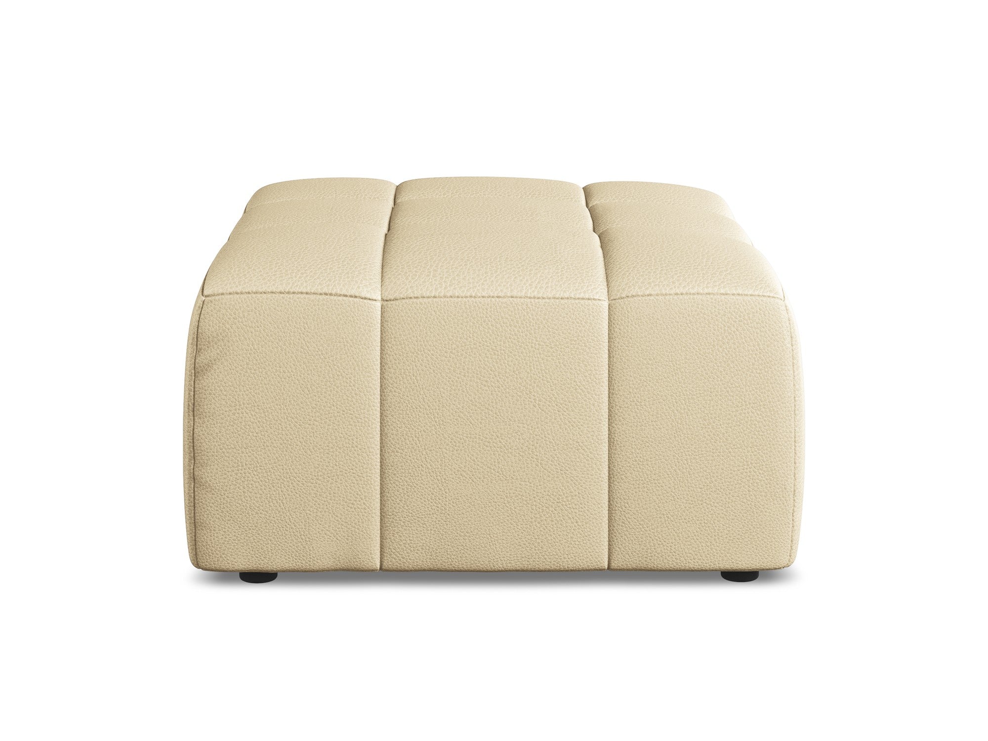 Pouf / module ALOHA beige eco-leather