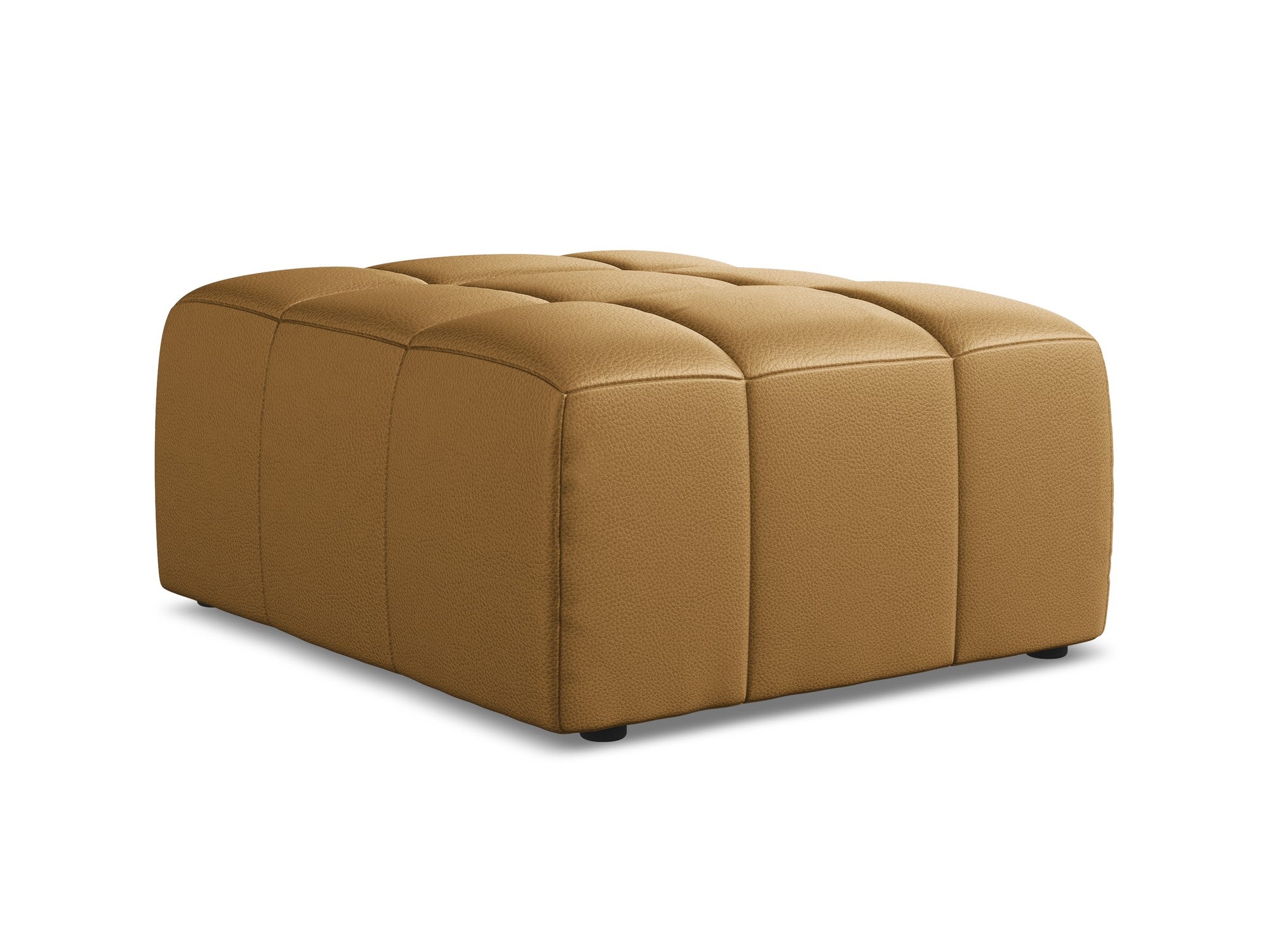 Pouf / module ALOHA caramel eco-leather