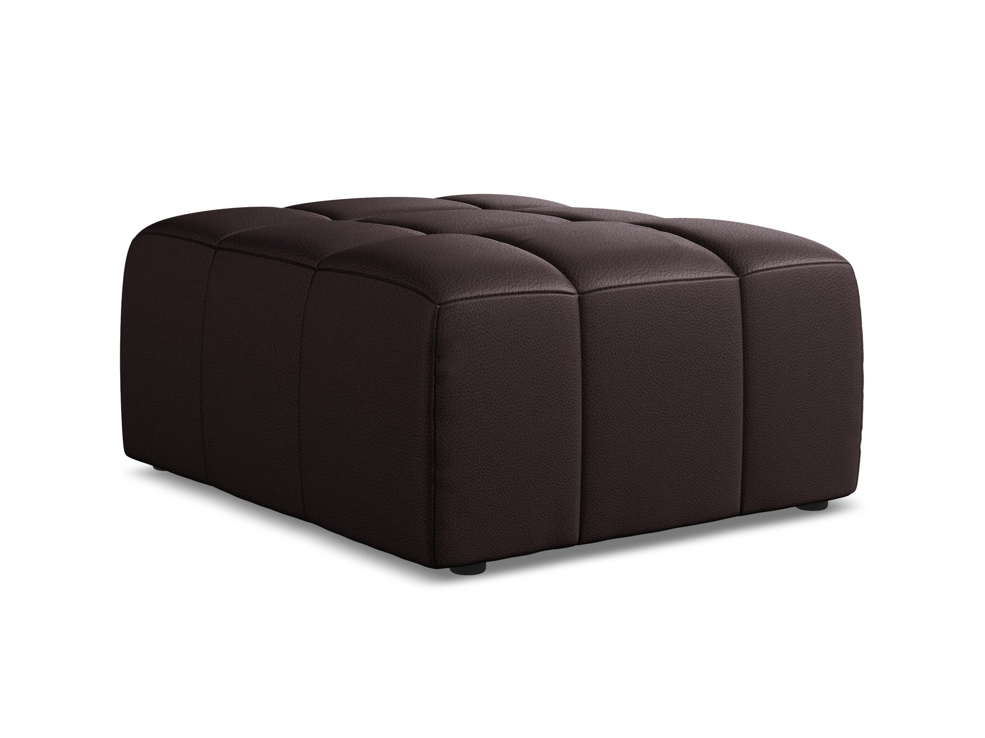 Pouf / module ALOHA plum eco-leather