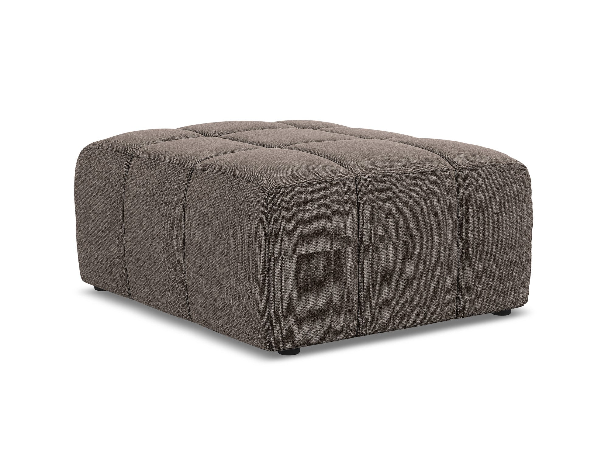 Pouf / module ALOHA chocolate boucle