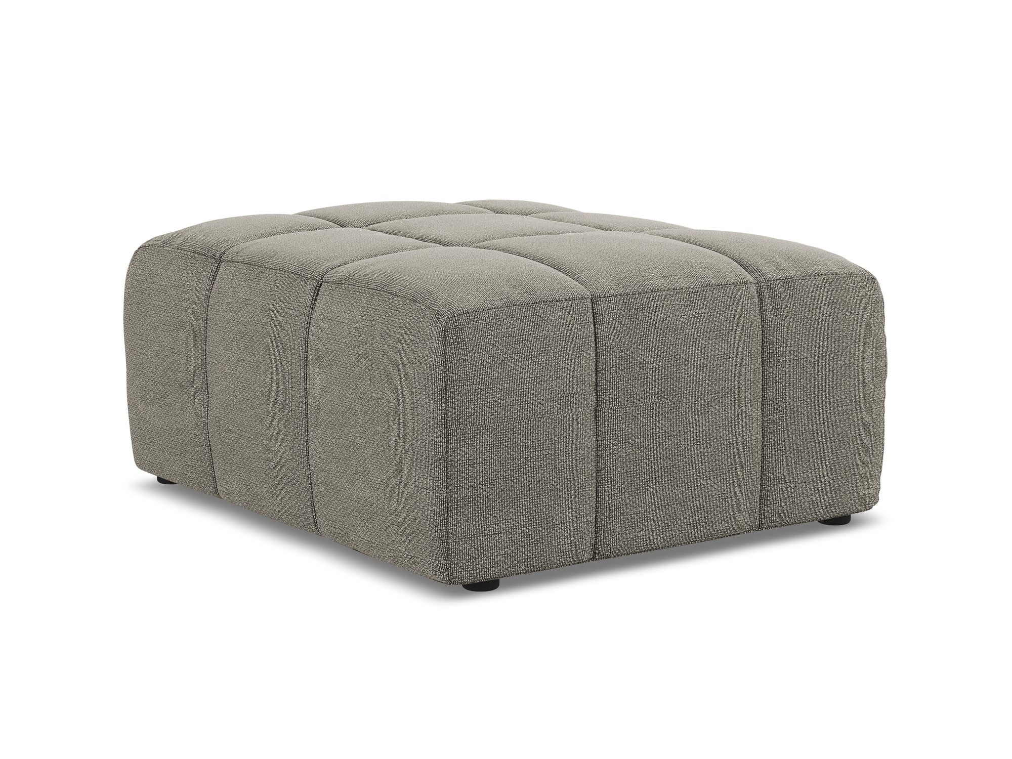 Pouf / module ALOHA gray boucle