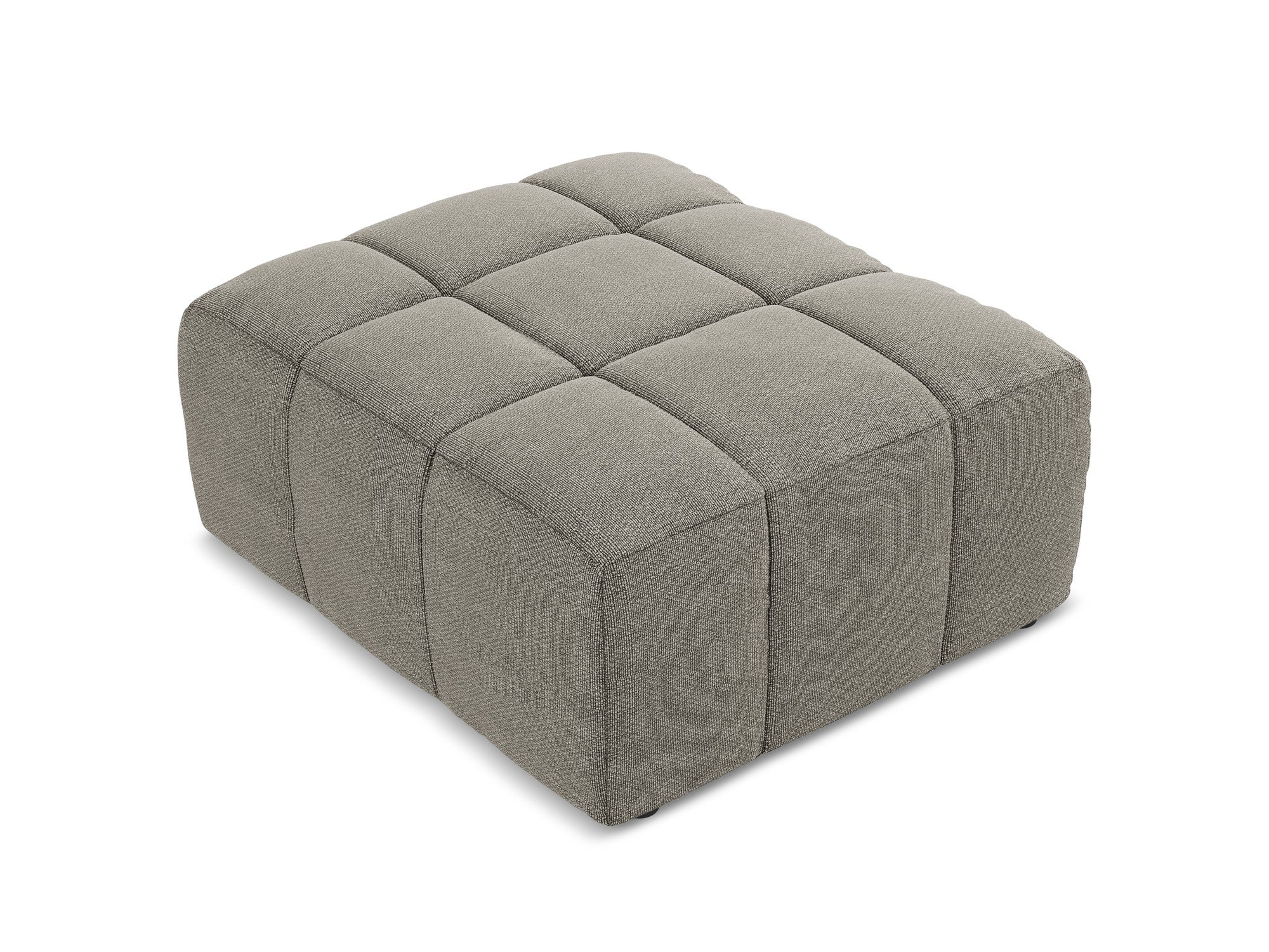Pouf / module ALOHA gray boucle