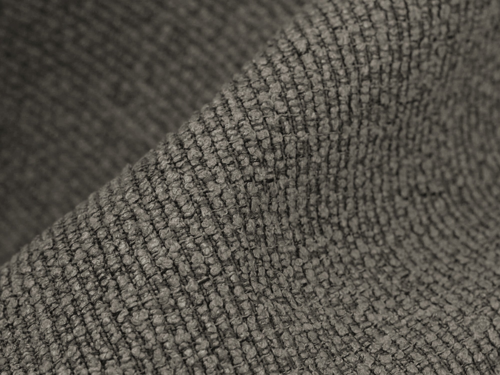 Modularer Ecksofa rechtsseitig 2-sitzig ALOHA grau Boucle