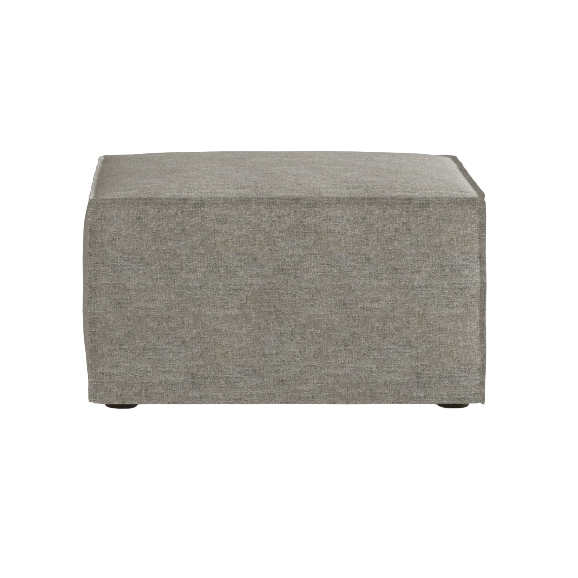Modulares Sofa ANDO - graue Pouf
