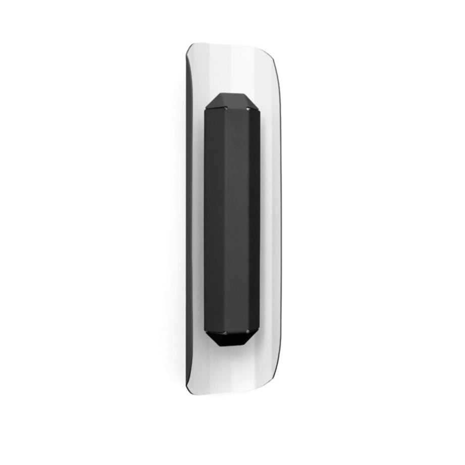 APOLIN black wall lamp with white