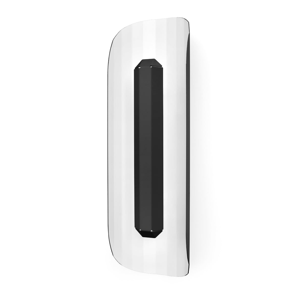 APOLIN black wall lamp with white