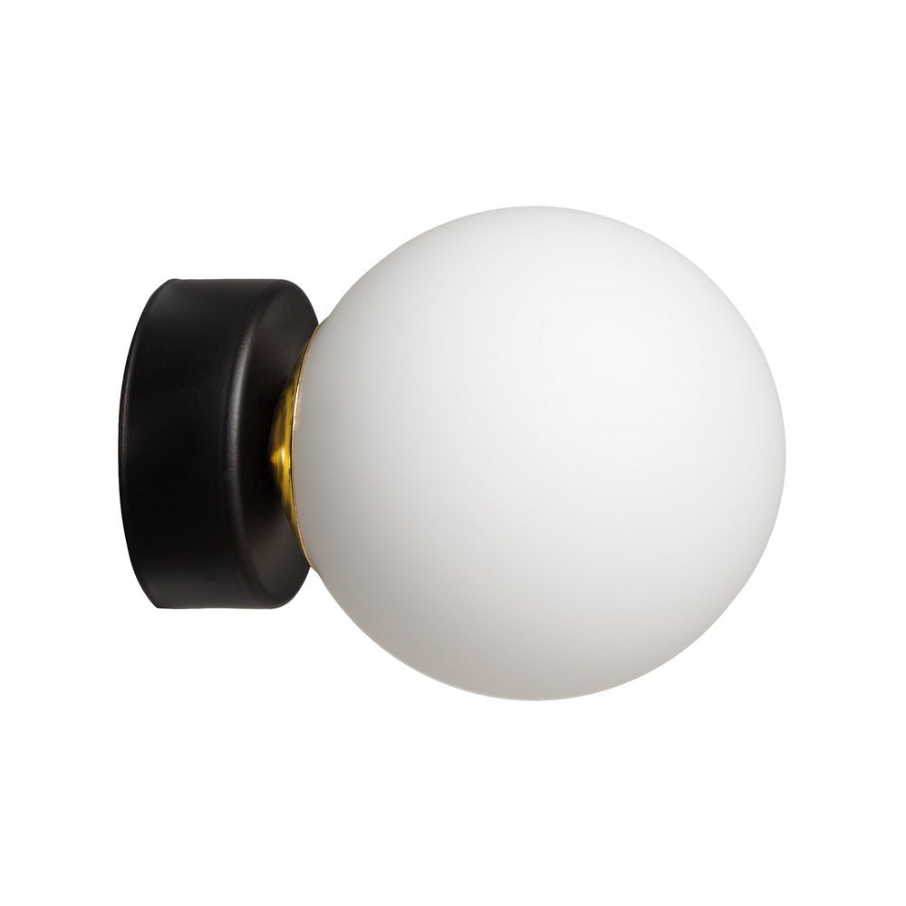 ASTRA wall lamp black with gold