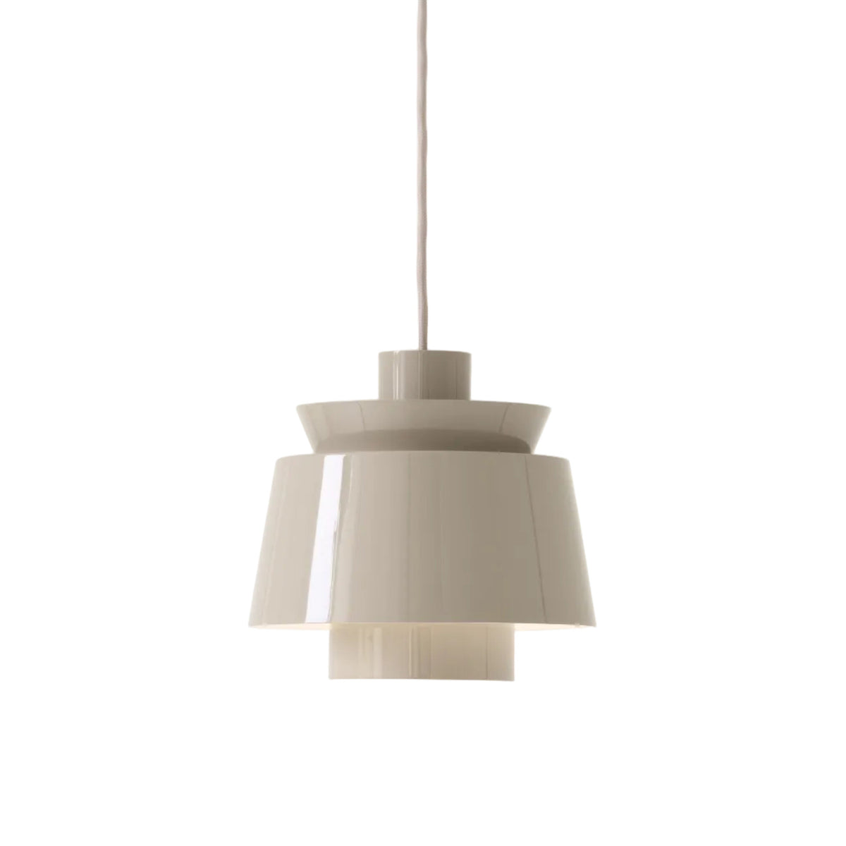 Hängelampe UTZON JU1 in grau-beige