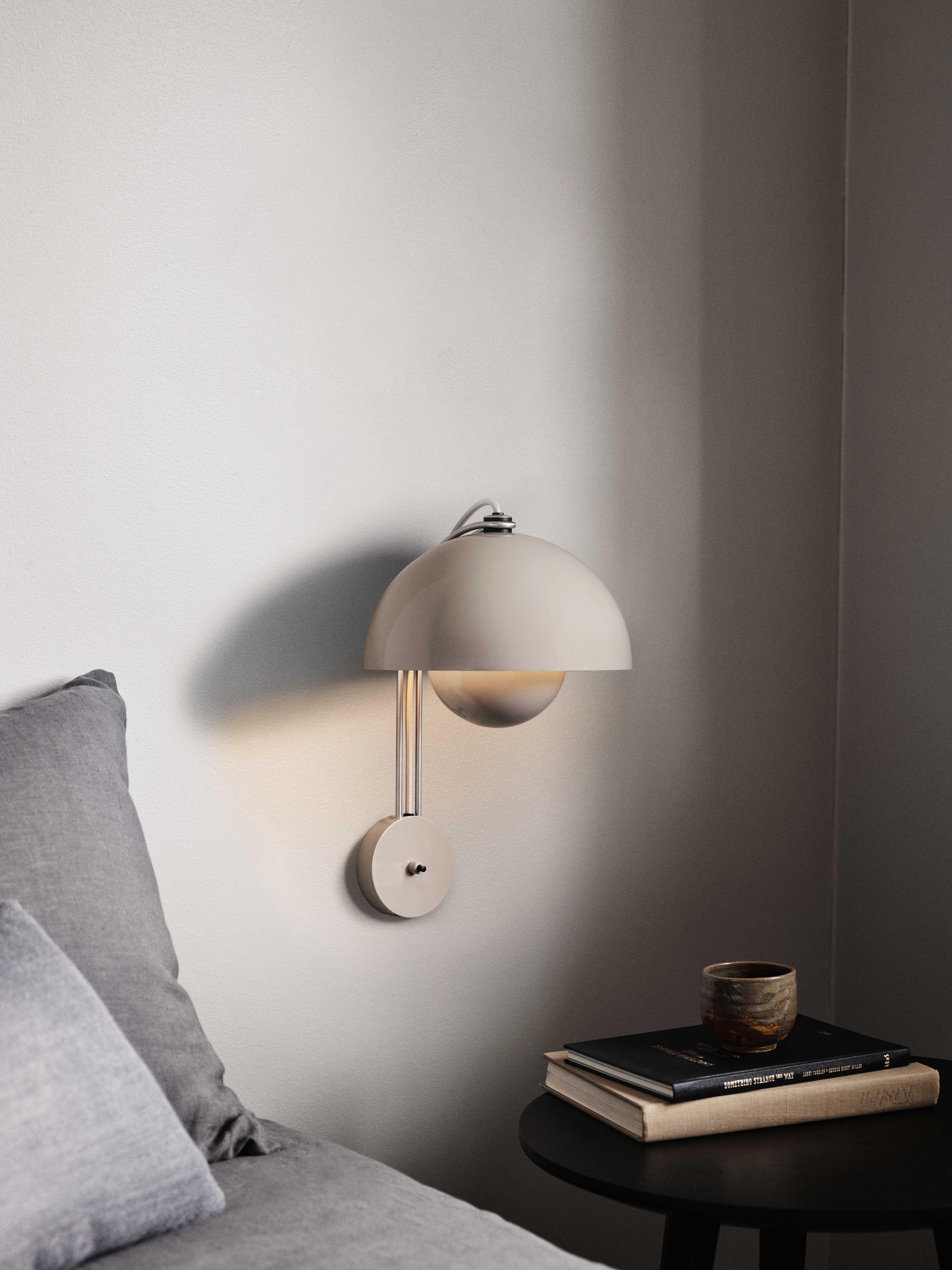 Wandlampe FLOWERPOT VP8 verchromt