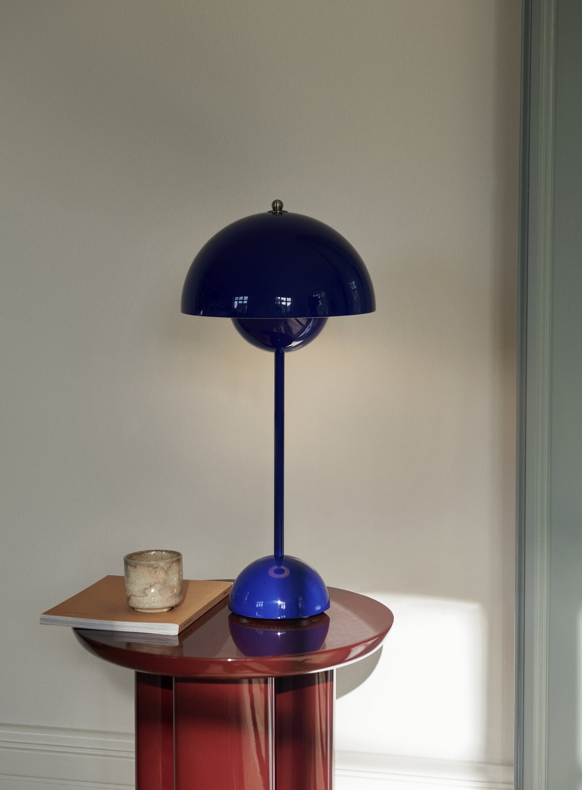 Tischlampe FLOWERPOT VP3 kobaltblau