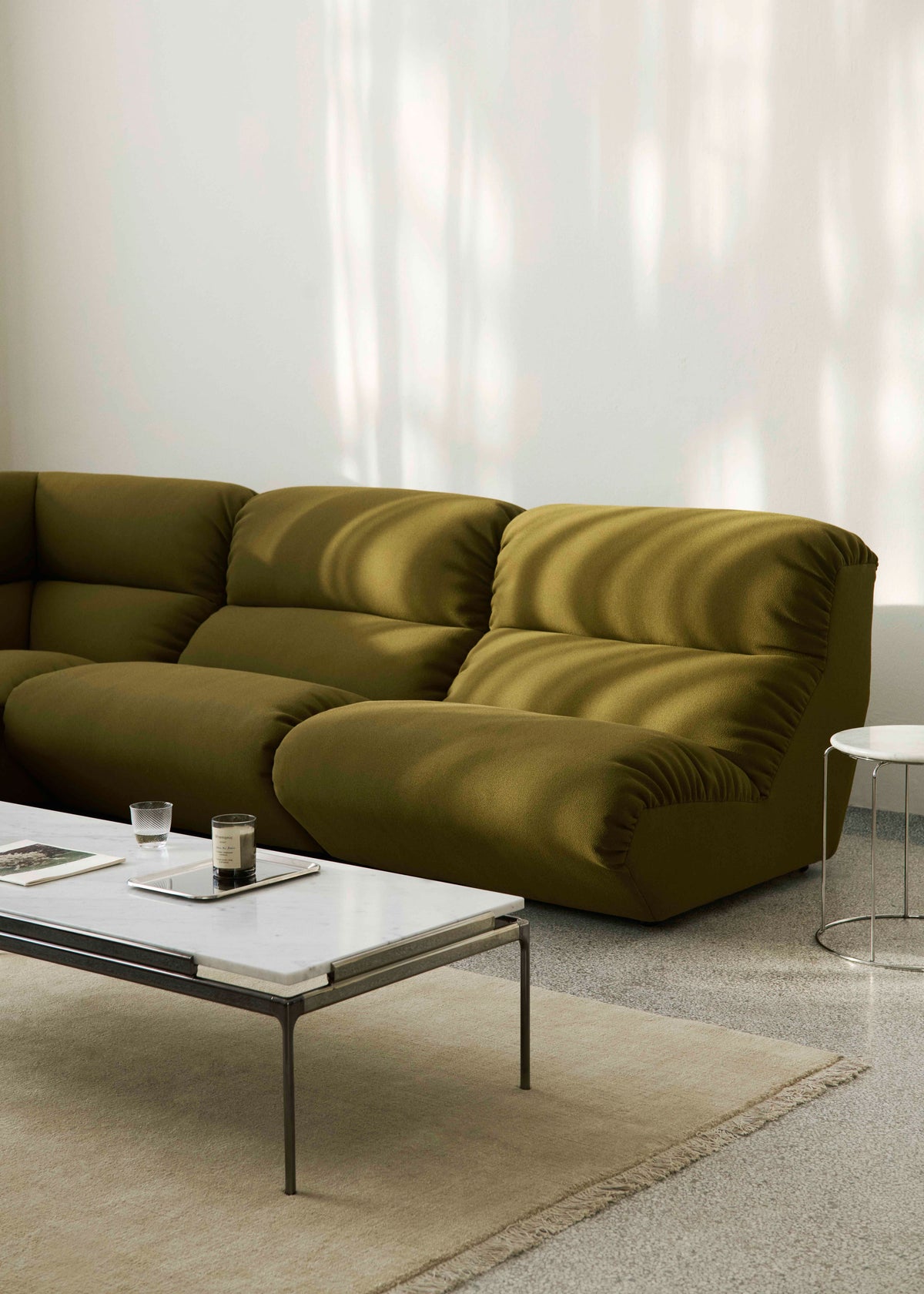 Modulare Sofa HI LO AV55 - gepolstertes Eckmodul