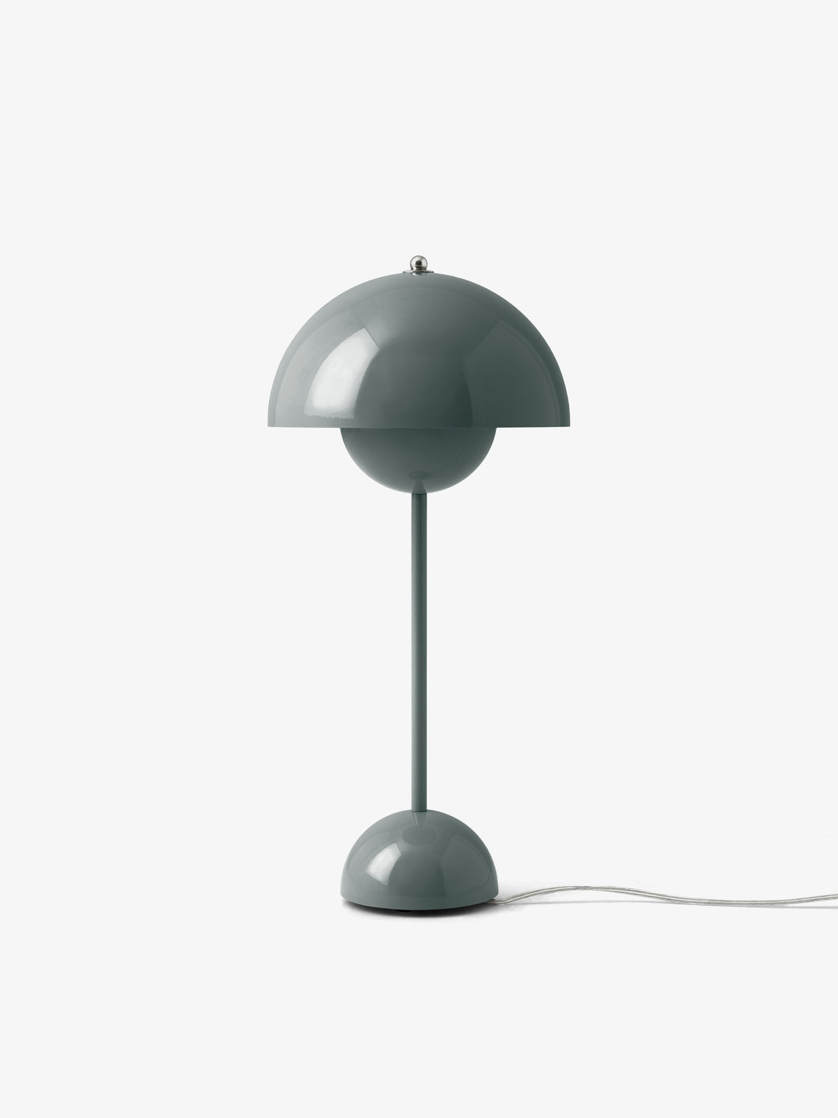 Tischlampe FLOWERPOT VP3 grau-blau