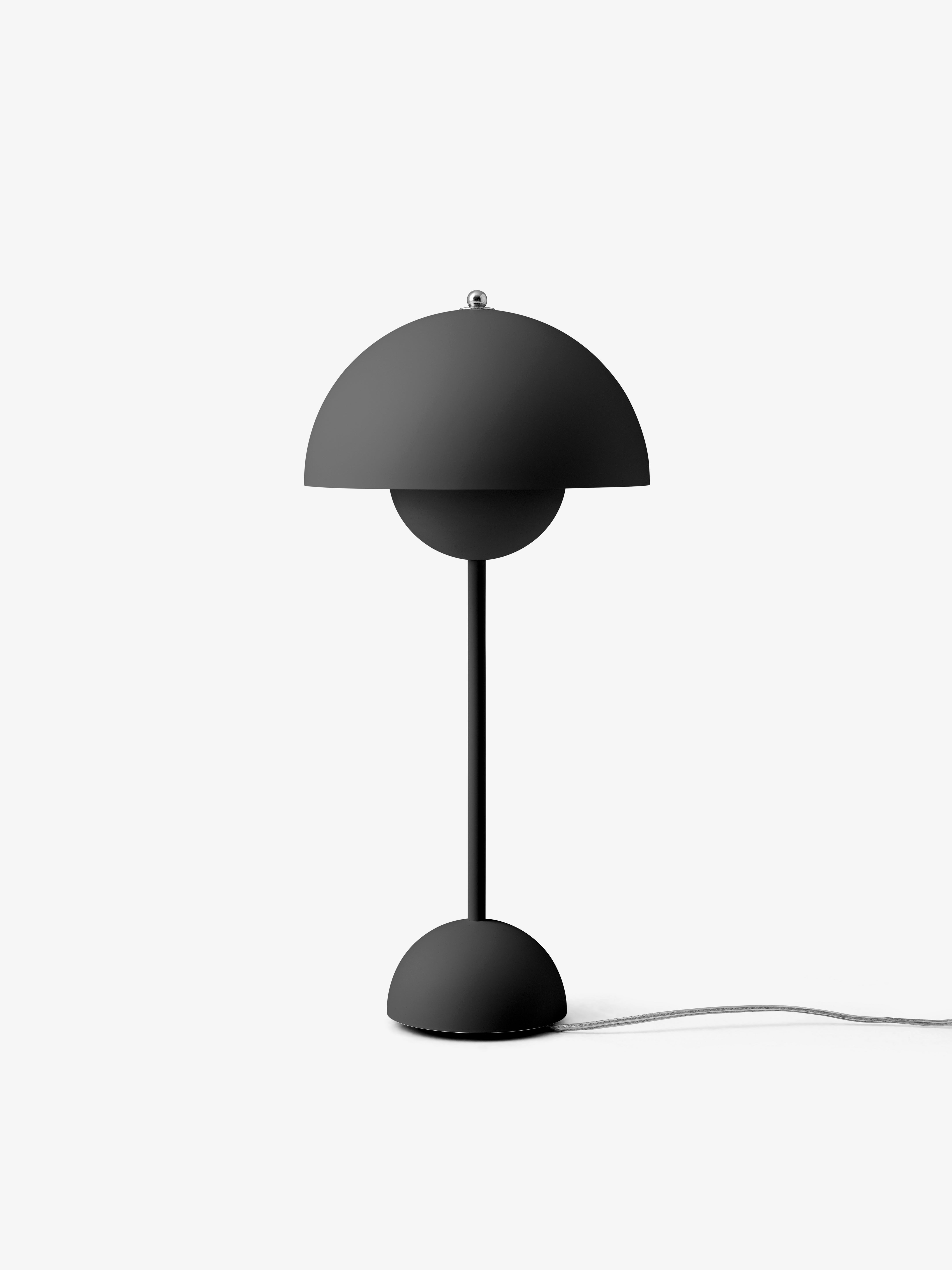Tischlampe FLOWERPOT VP3, matt schwarz