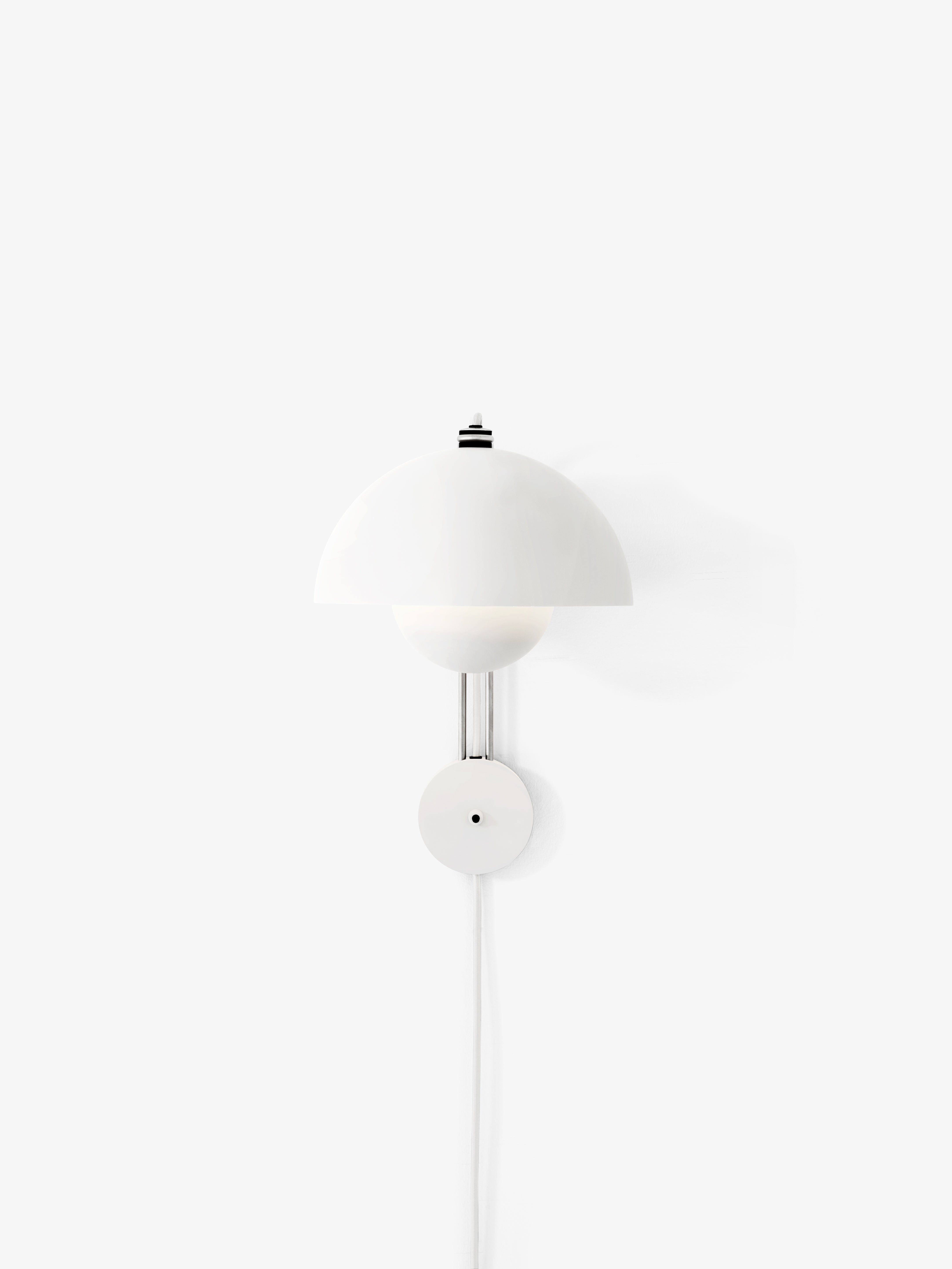 Wandlampe FLOWERPOT VP8 matt weiß