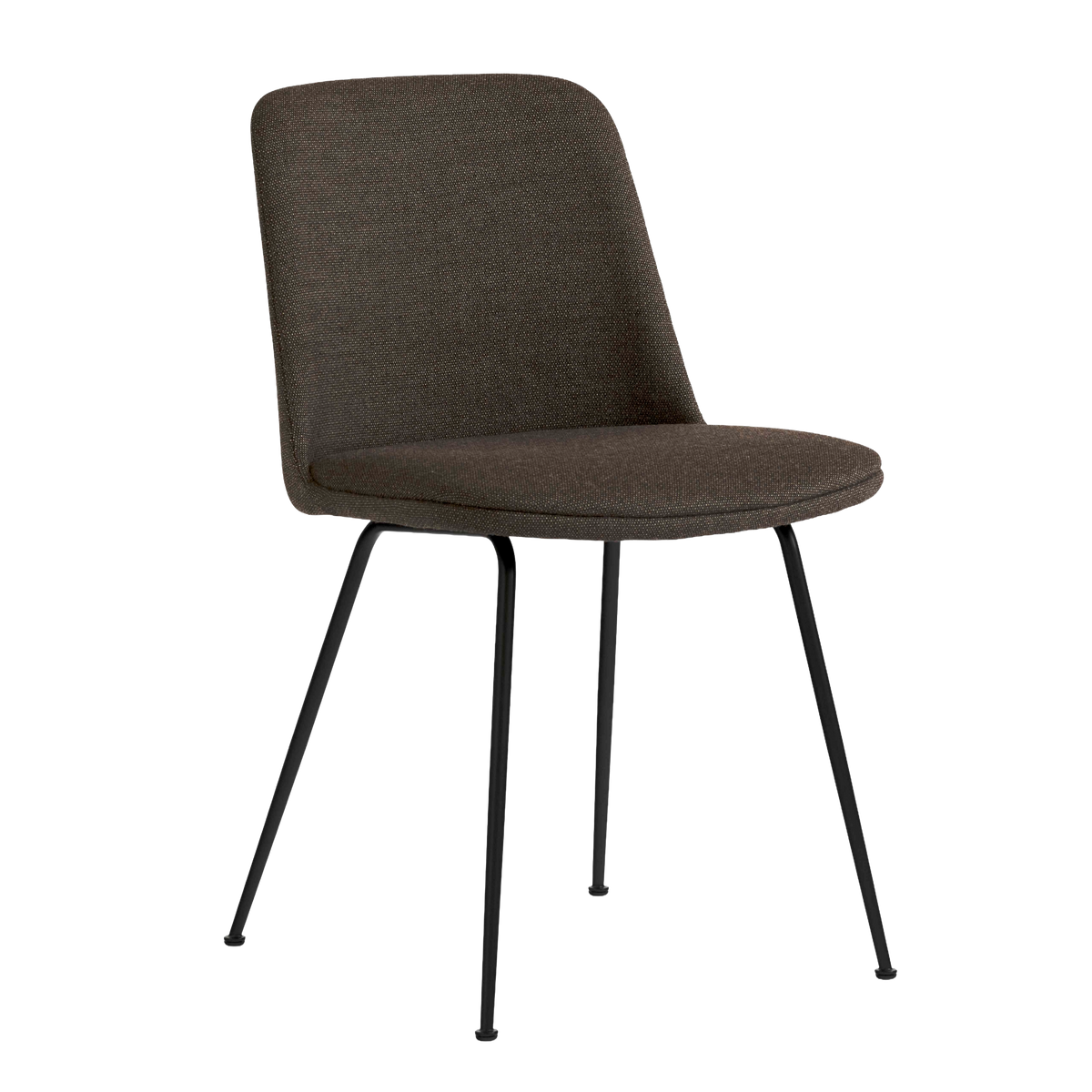 Polsterstuhl RELY HW9 mit schwarzem Gestell